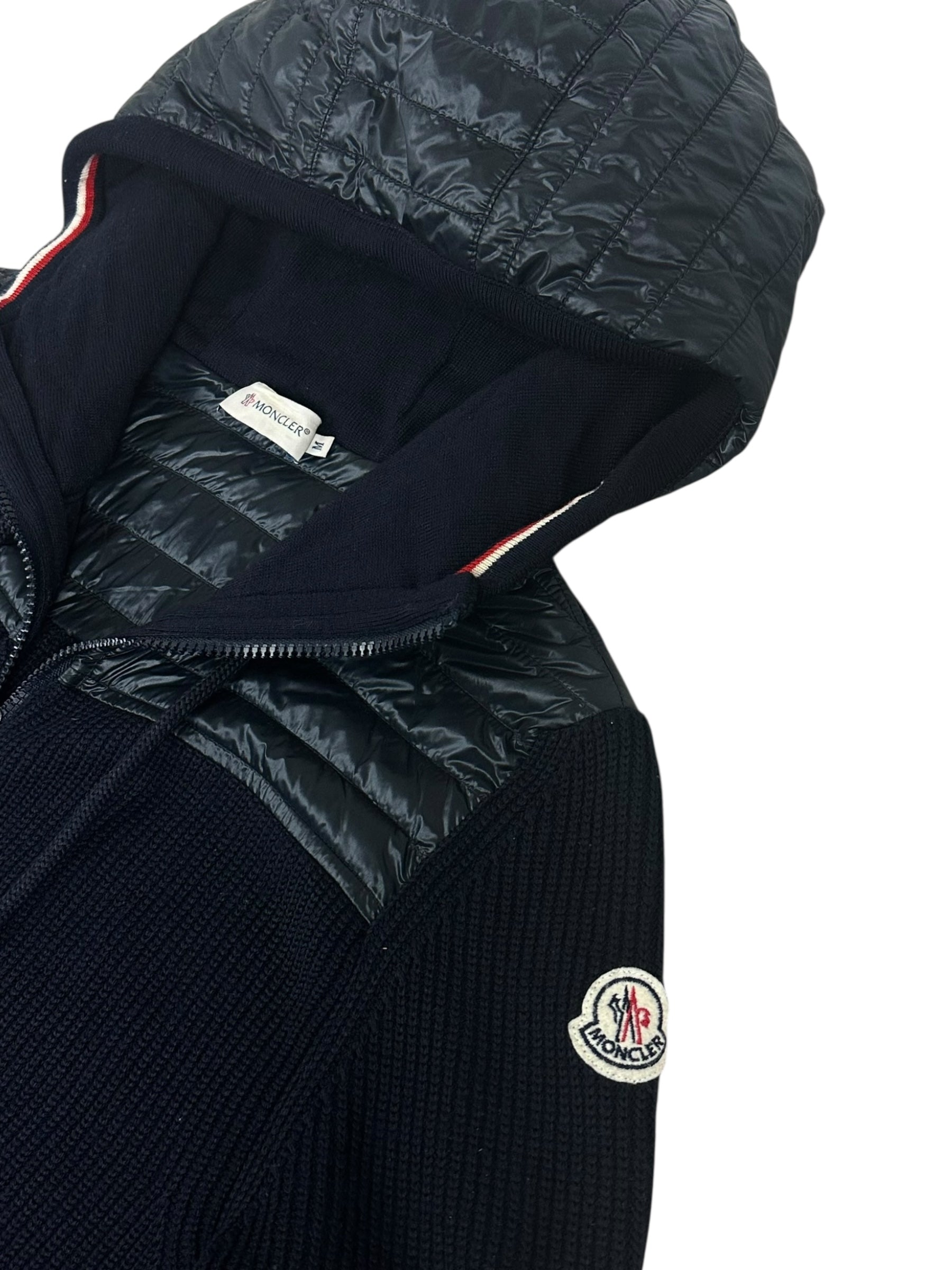 Cardigan Moncler marine taille M - Vue de dos