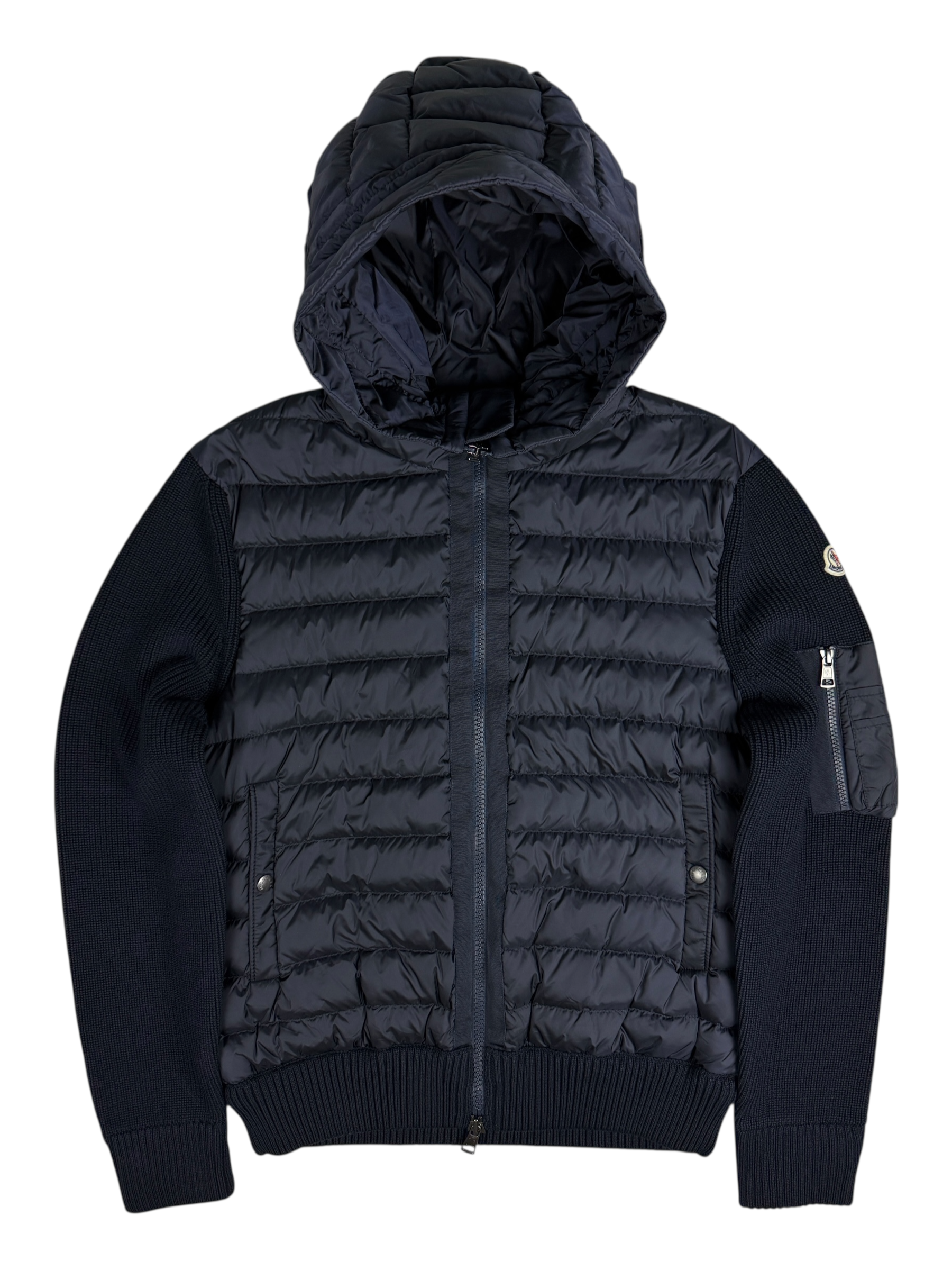 Cardigan Moncler marine taille M - Vue de face