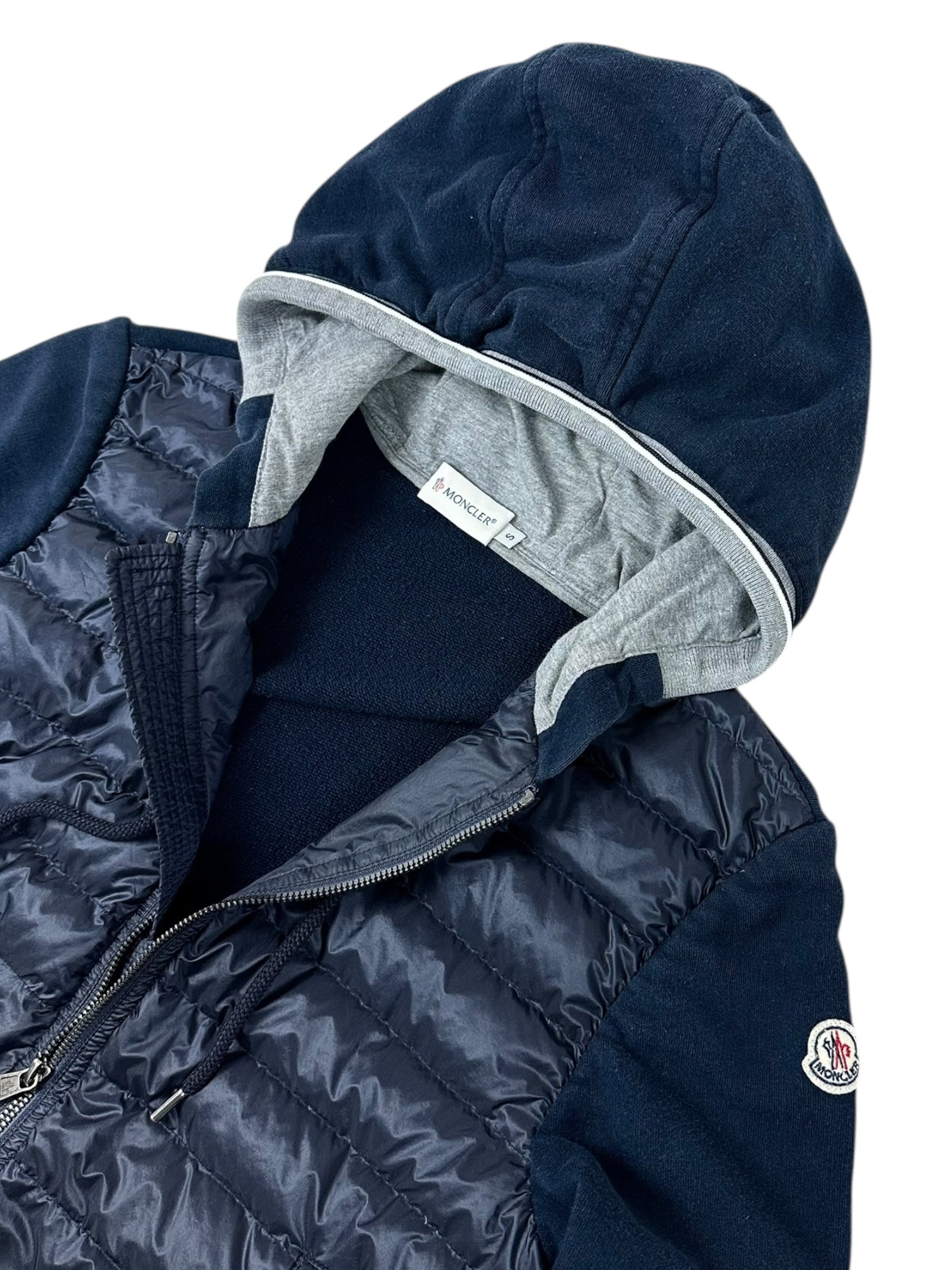 Cardigan Moncler marine taille S - Vue de dos