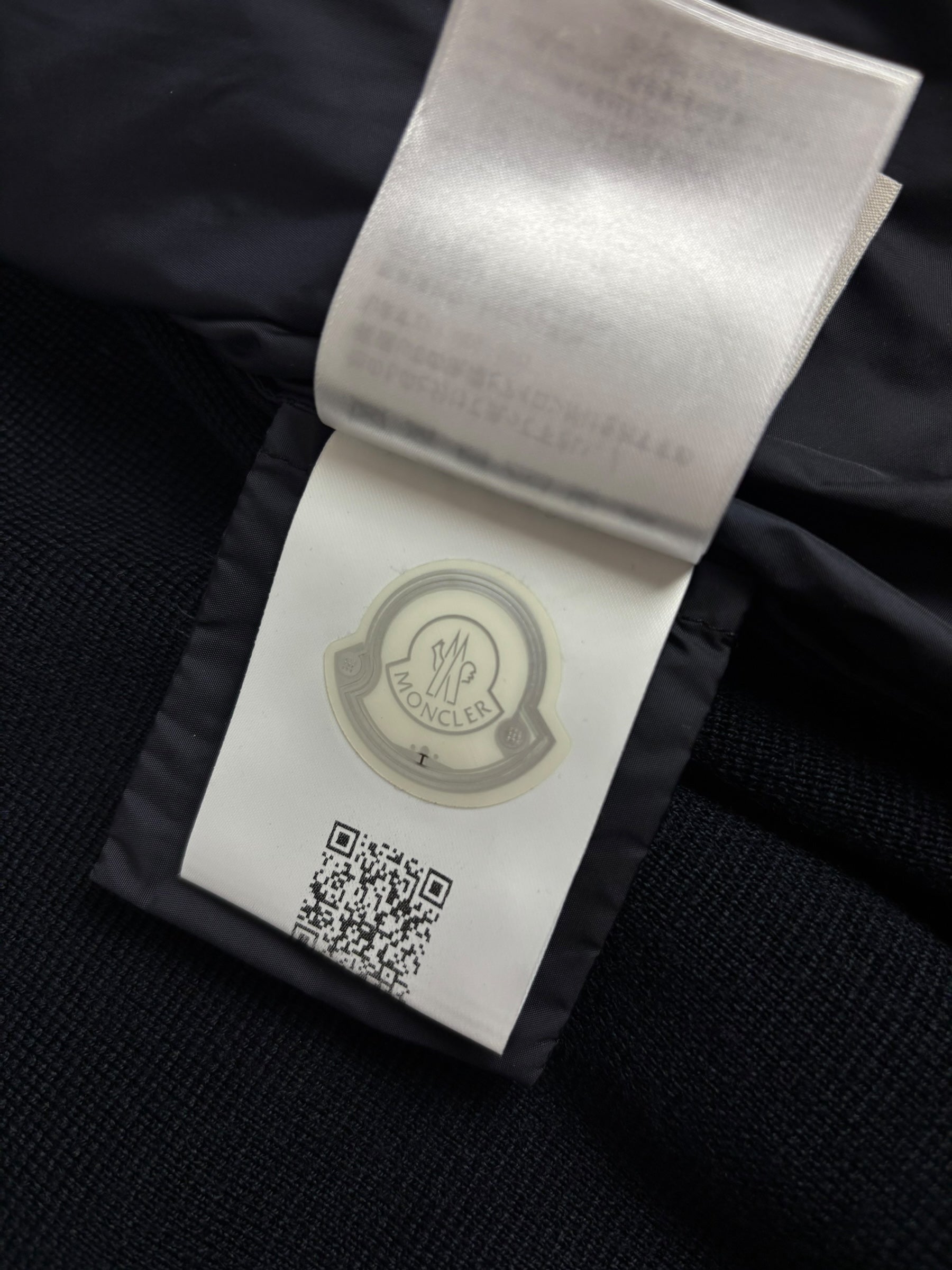 Cardigan Moncler marine taille XL - Vue côté