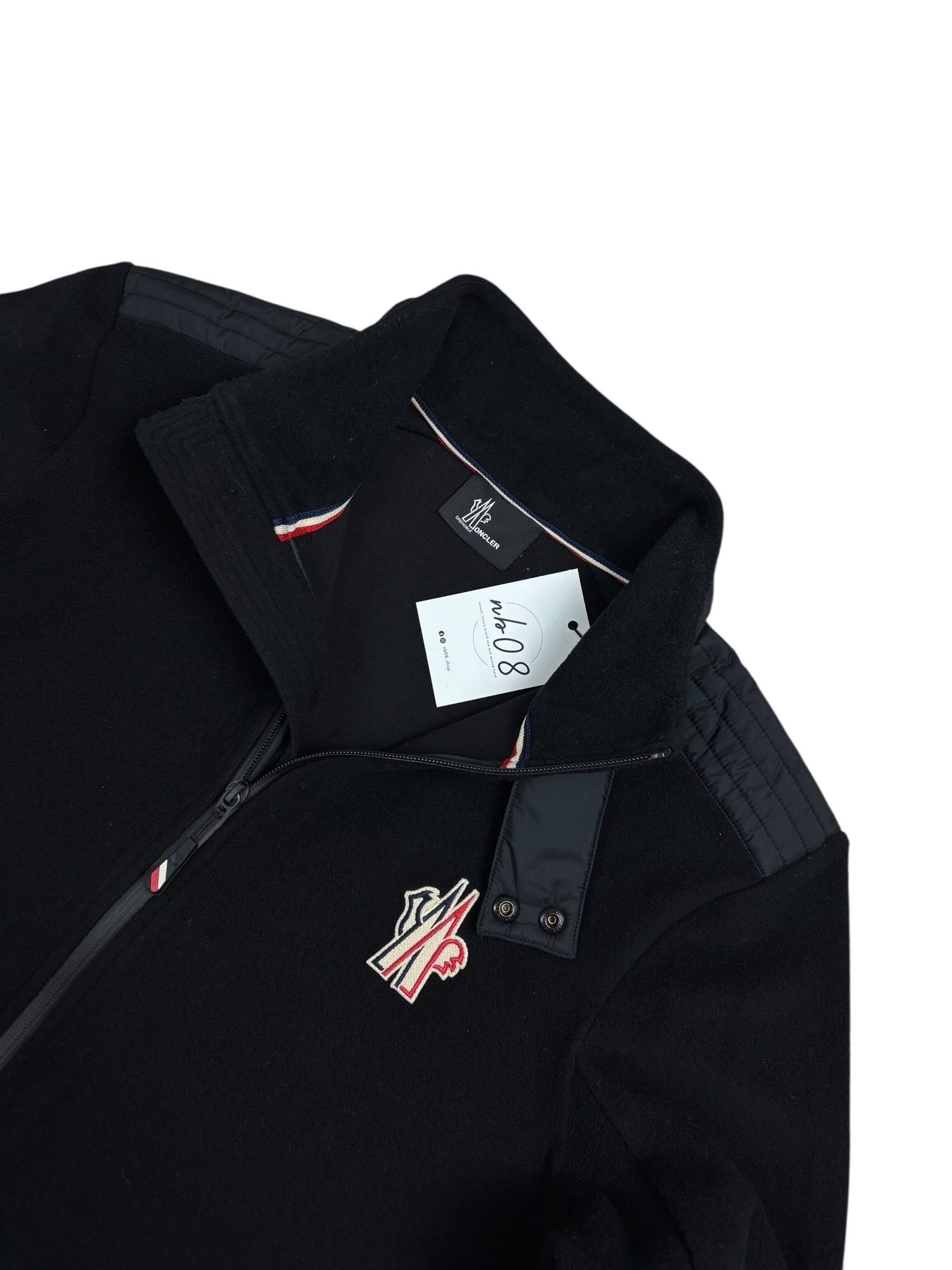 Cardigan Moncler noir taille L - Vue de dos