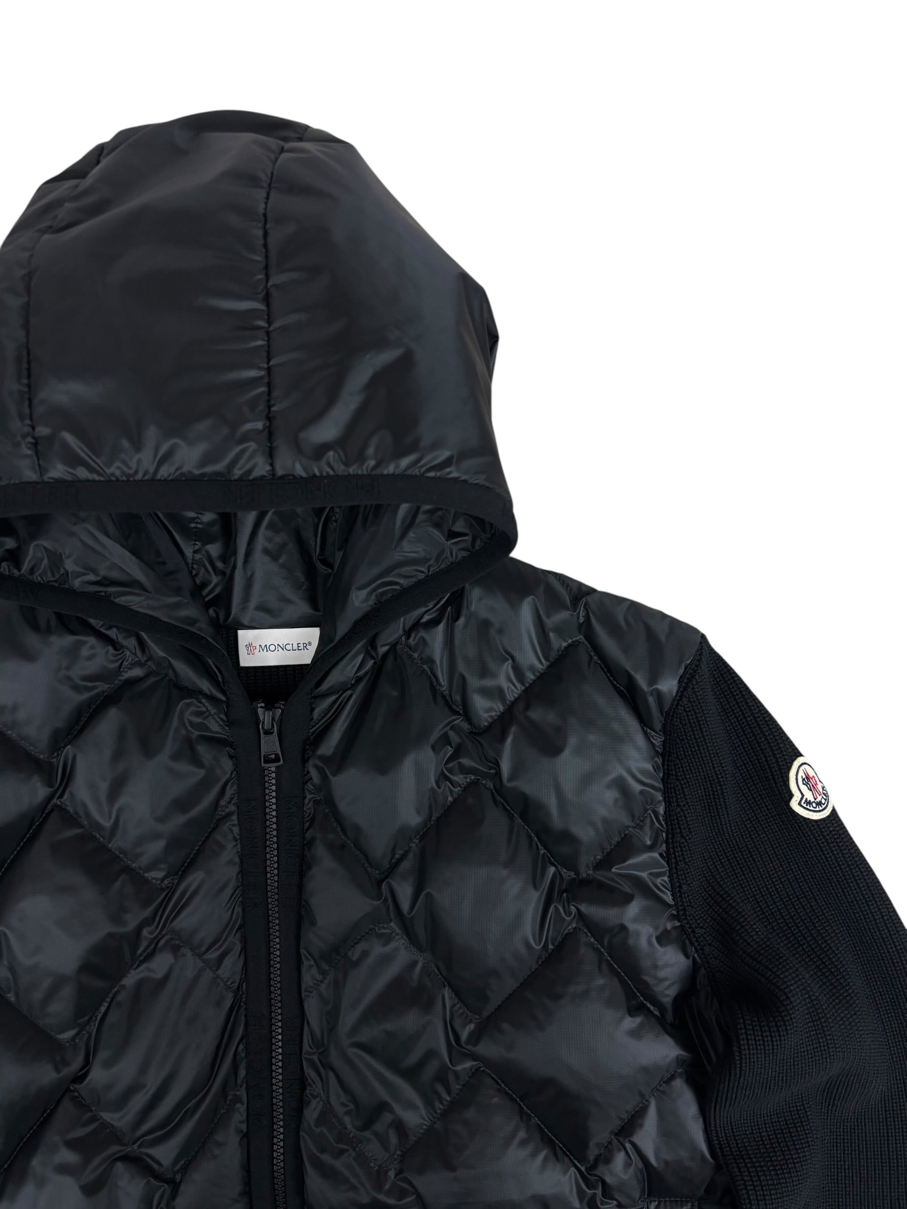 Cardigan Moncler noir taille L - Vue de dos