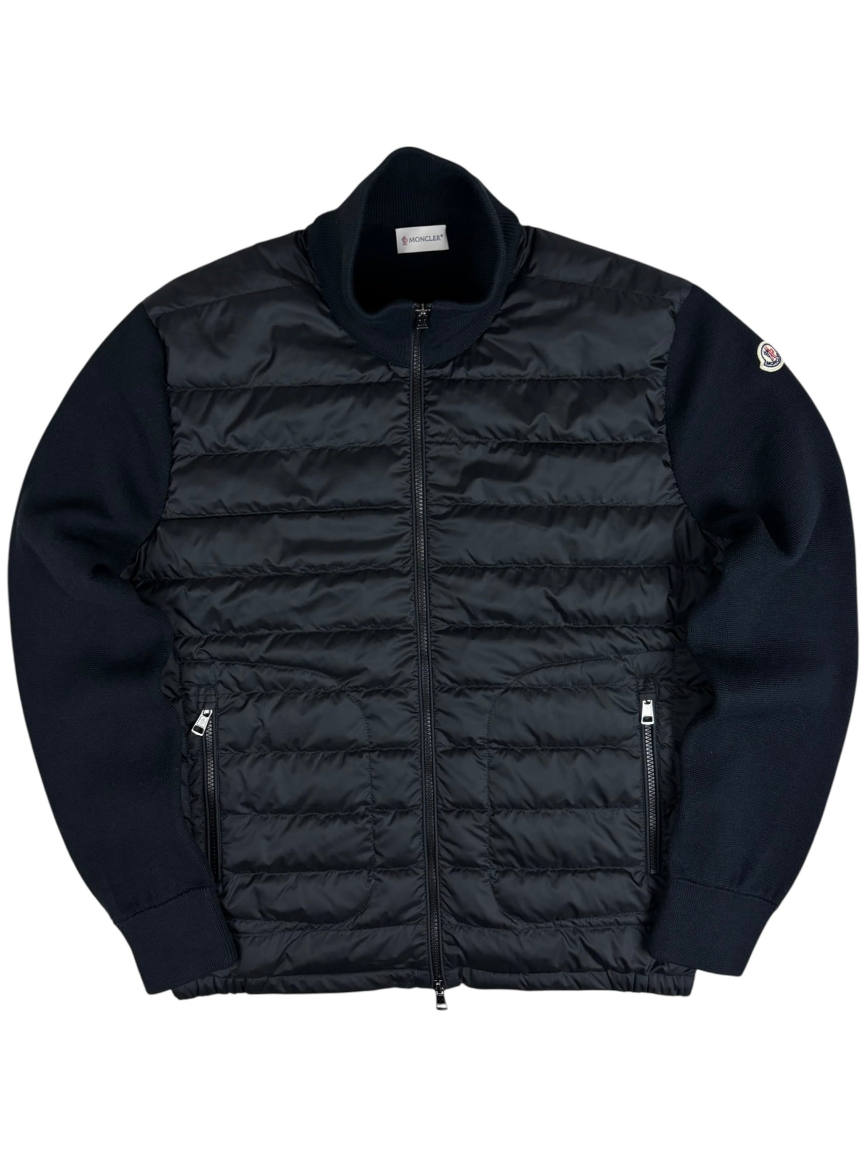 Cardigan Moncler noir taille L - Vue de face