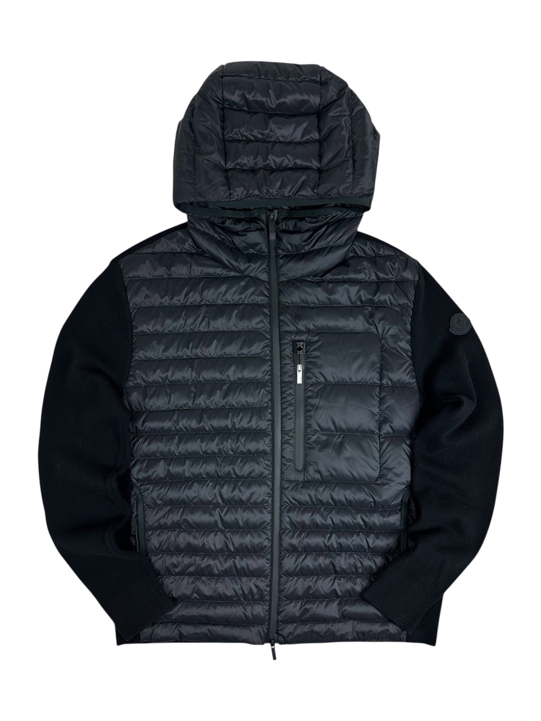 Cardigan Moncler noir taille L - Vue de face