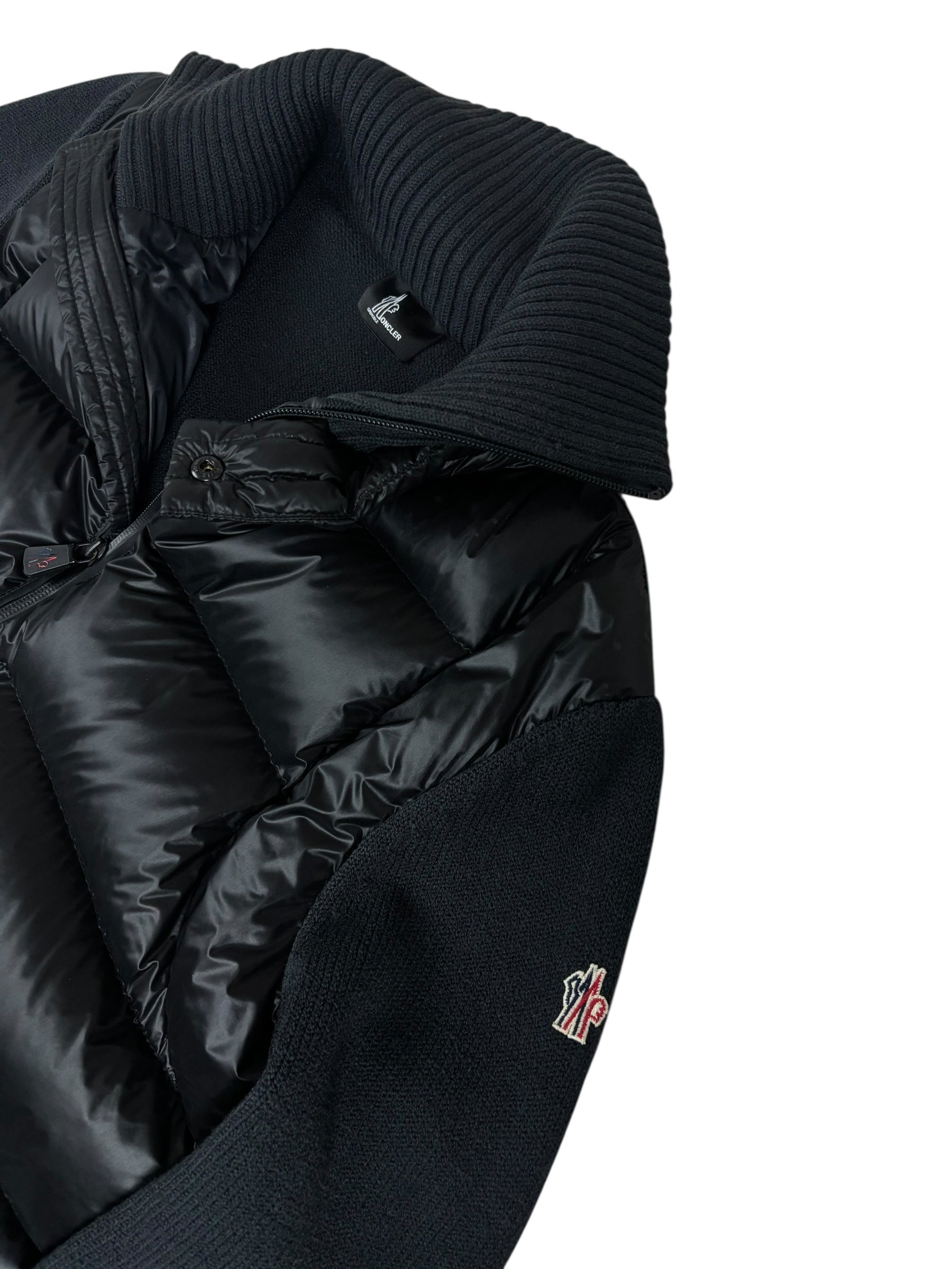 Cardigan Moncler noir taille M - Vue de dos