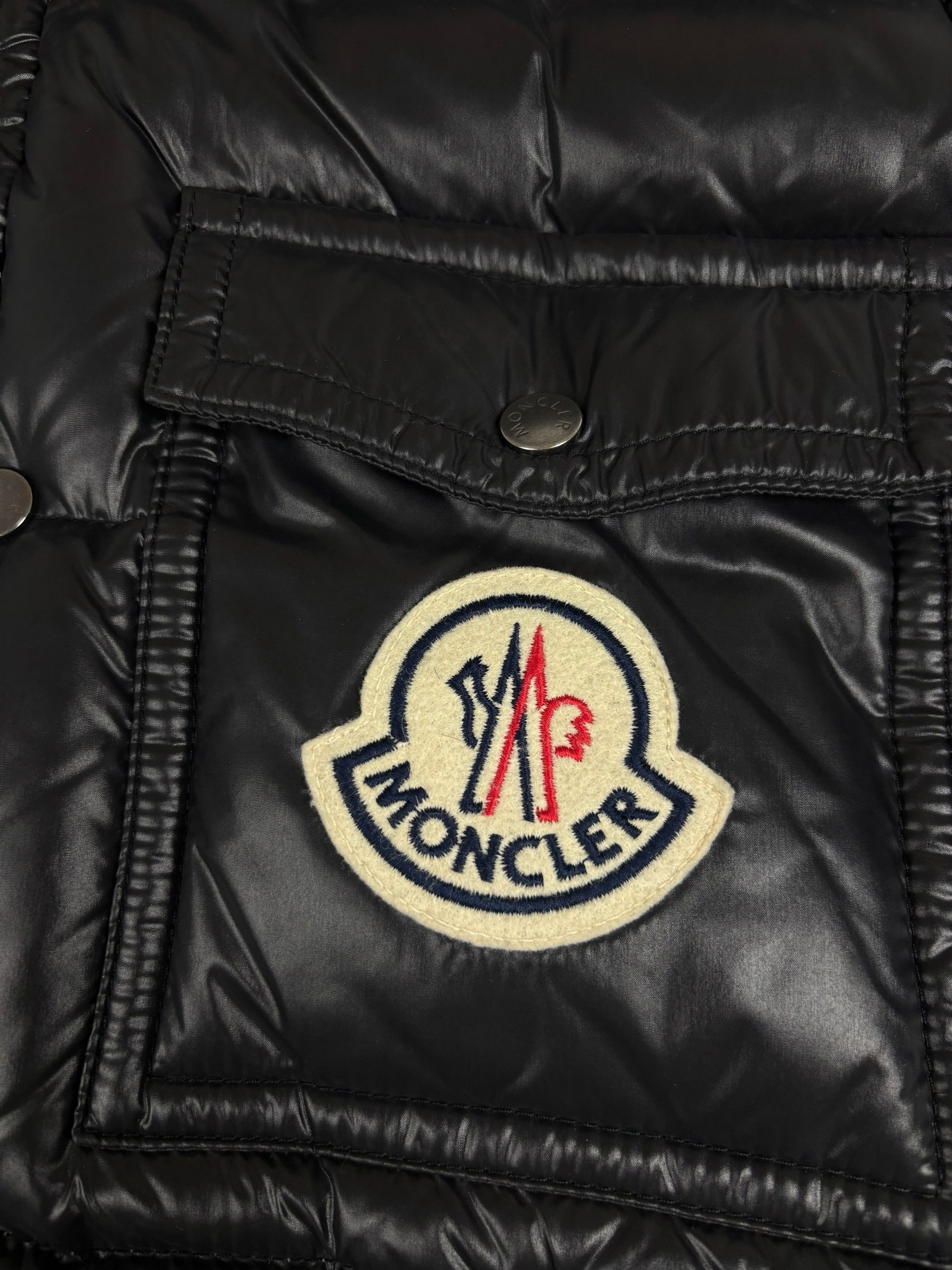 Doudoune Moncler noir taille 3 - Vue de dos