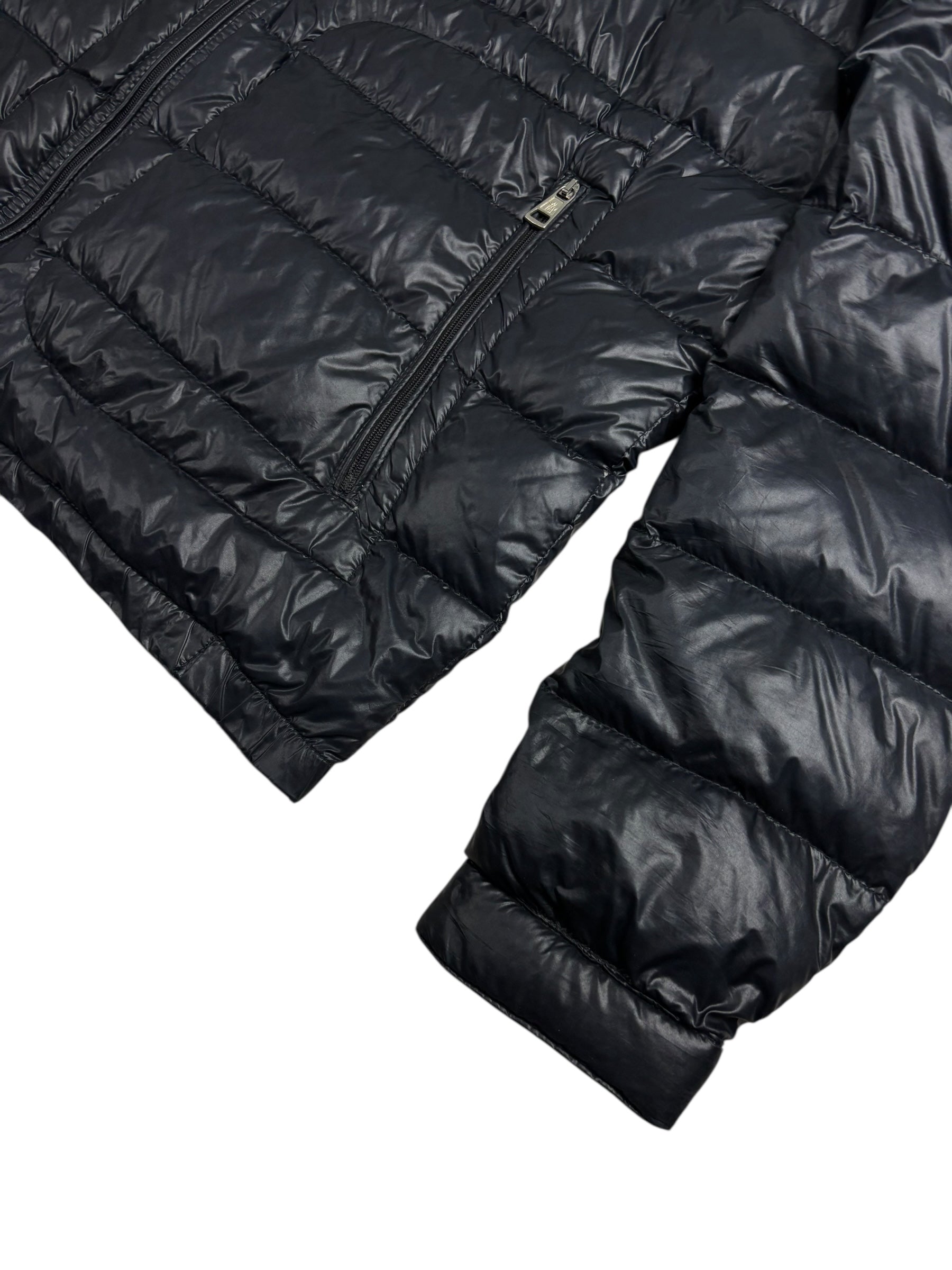 Doudoune Moncler noir taille 5 - Détail