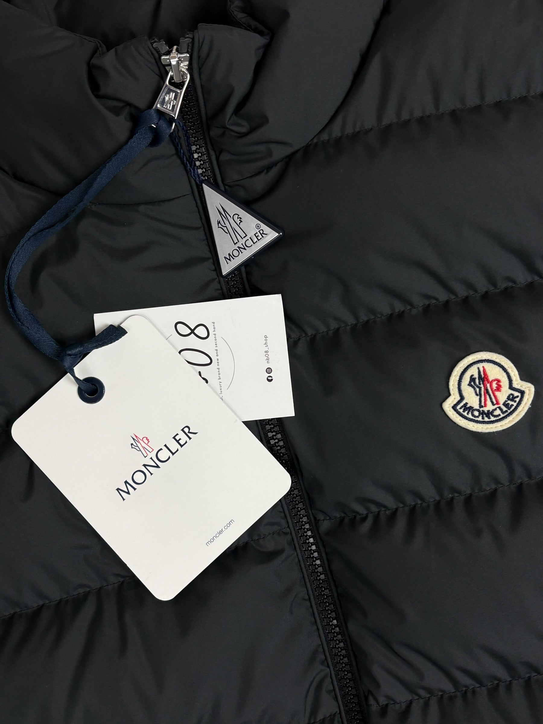 Gilet Moncler gris taille 4 - Vue de dos