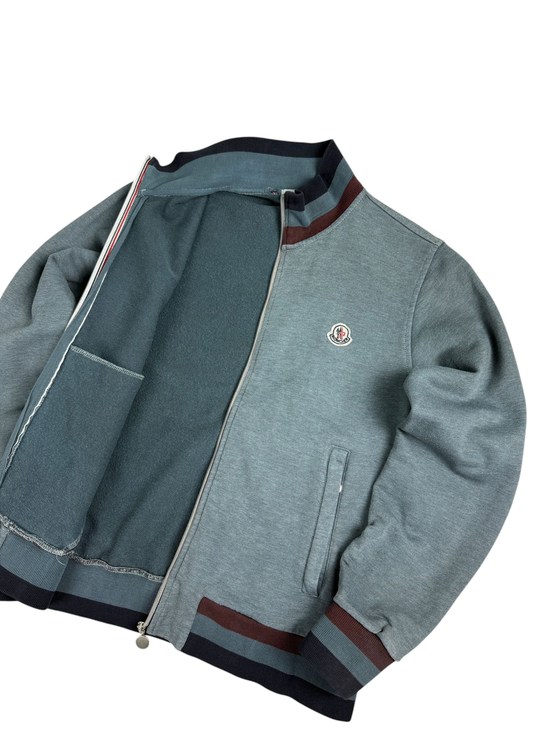 Gilet Moncler gris taille M - Vue de dos