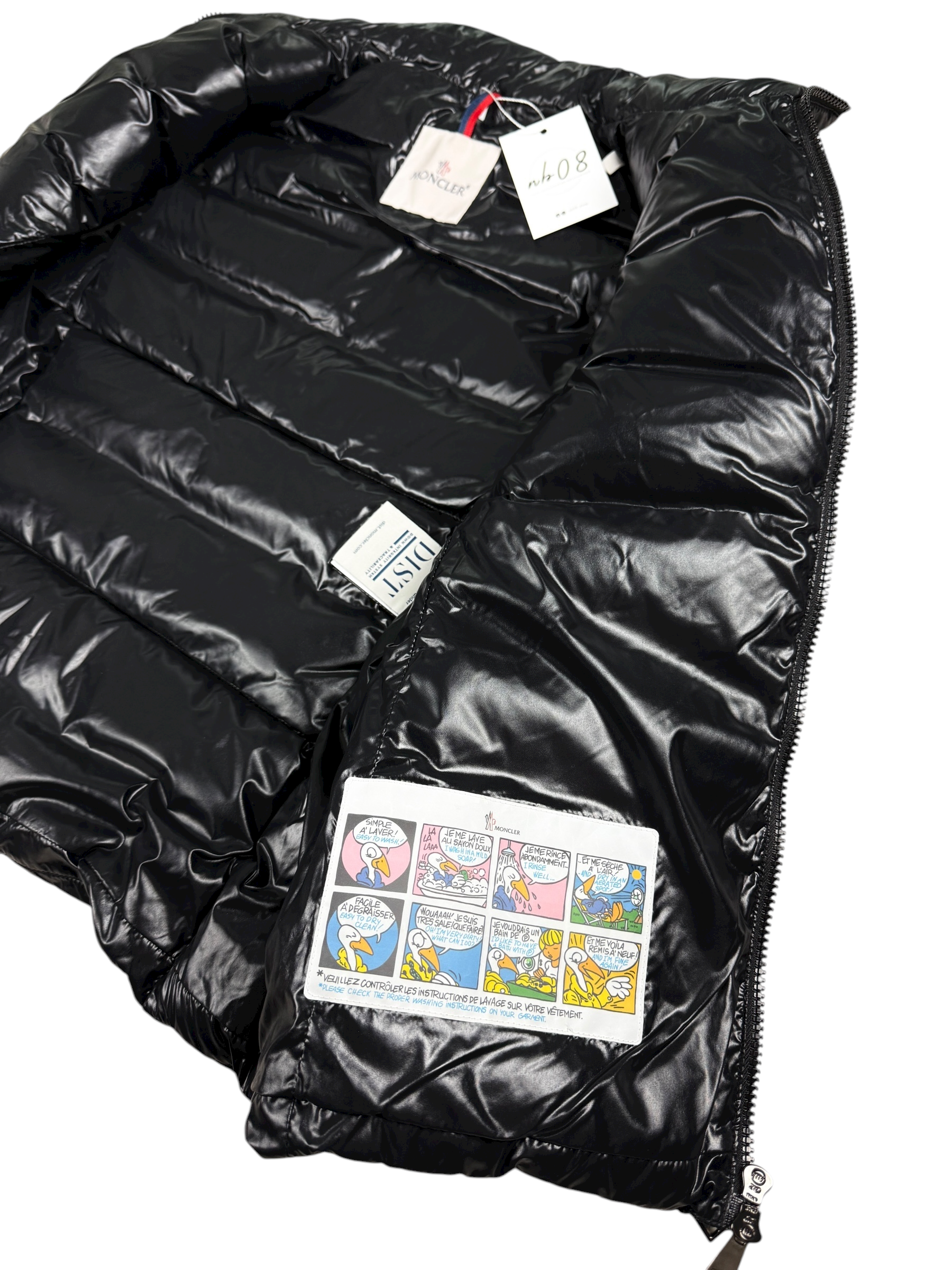 Gilet Moncler noir taille 5 - Détail
