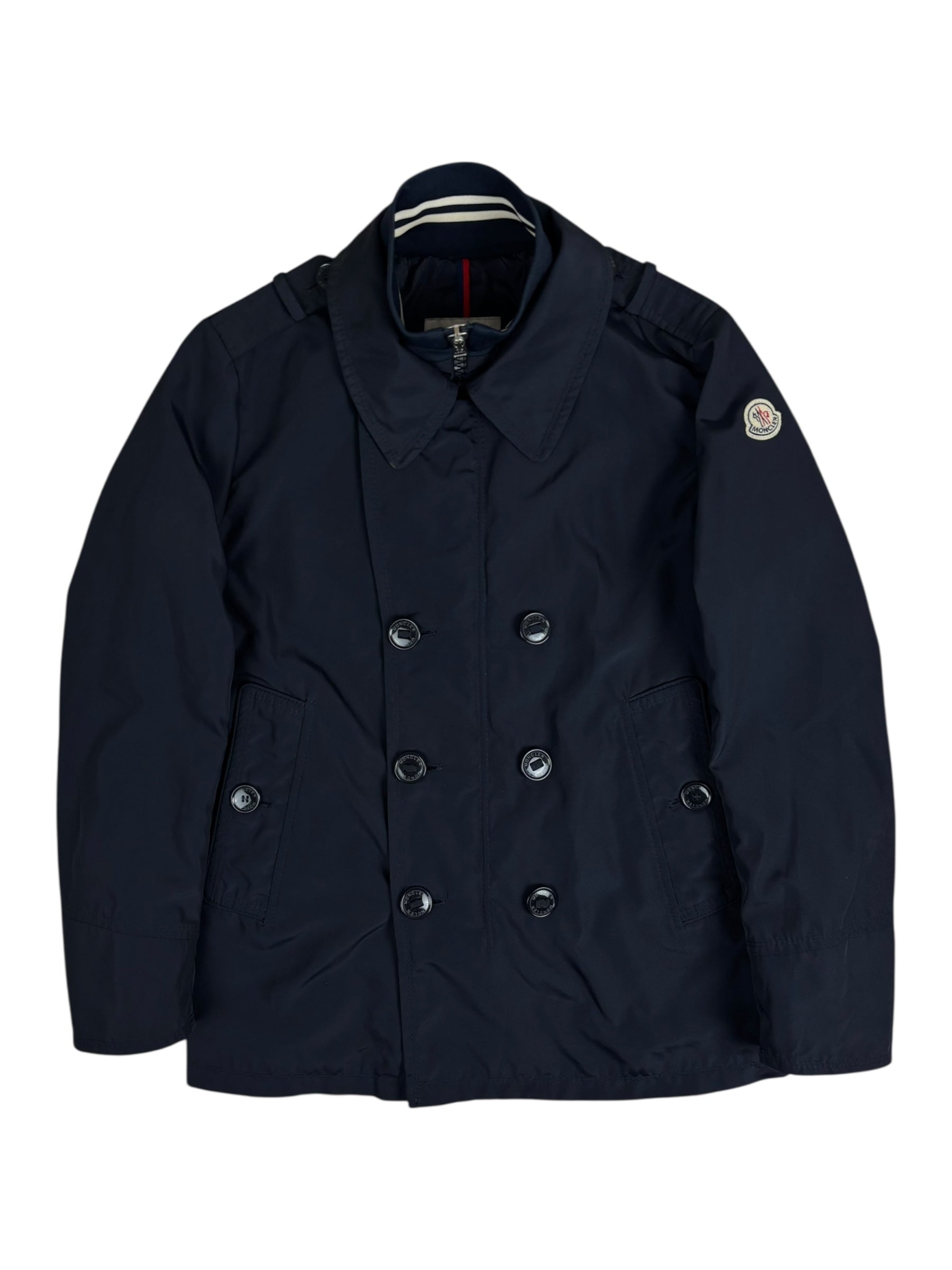 Manteau Moncler marine taille 1 - Vue de face