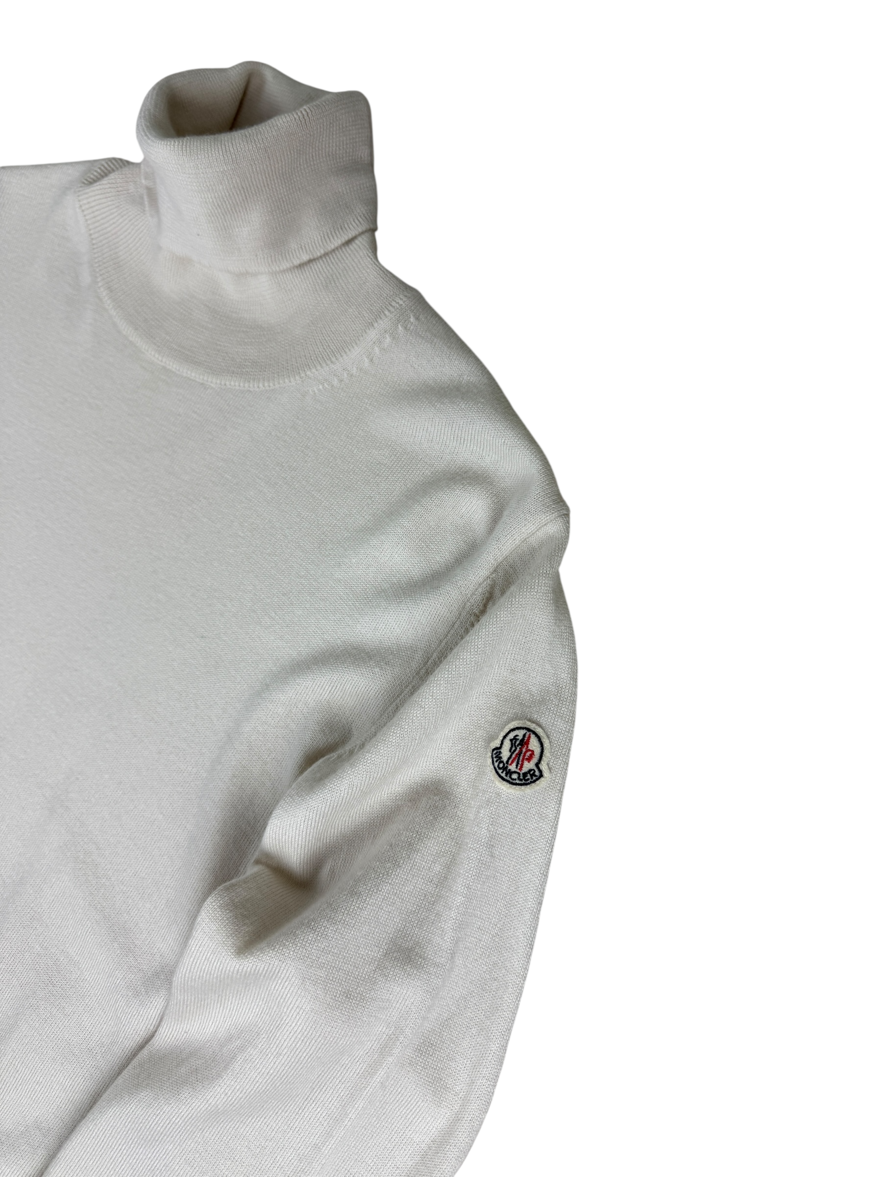 Pull Moncler crème taille M - Détail