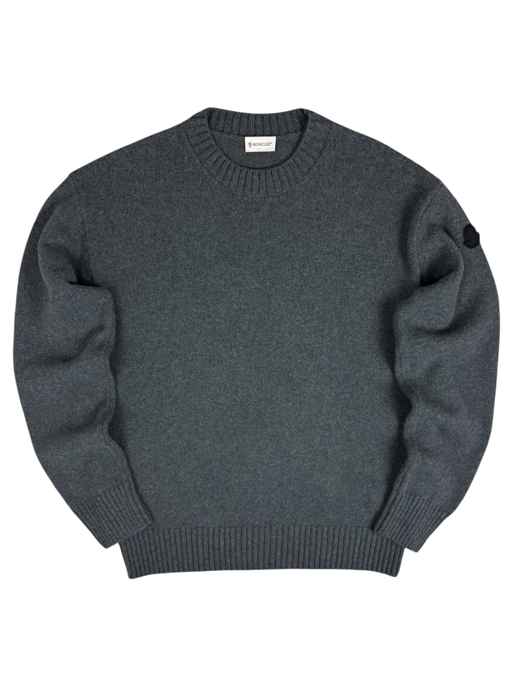 Pull Moncler gris taille XL - Vue de face