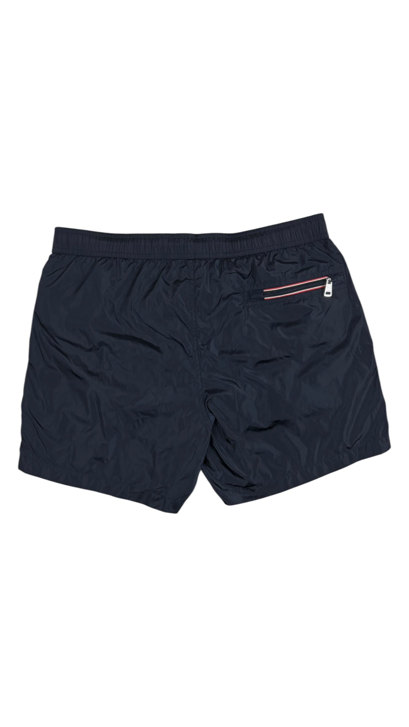 Short Moncler marine taille L - Vue de dos