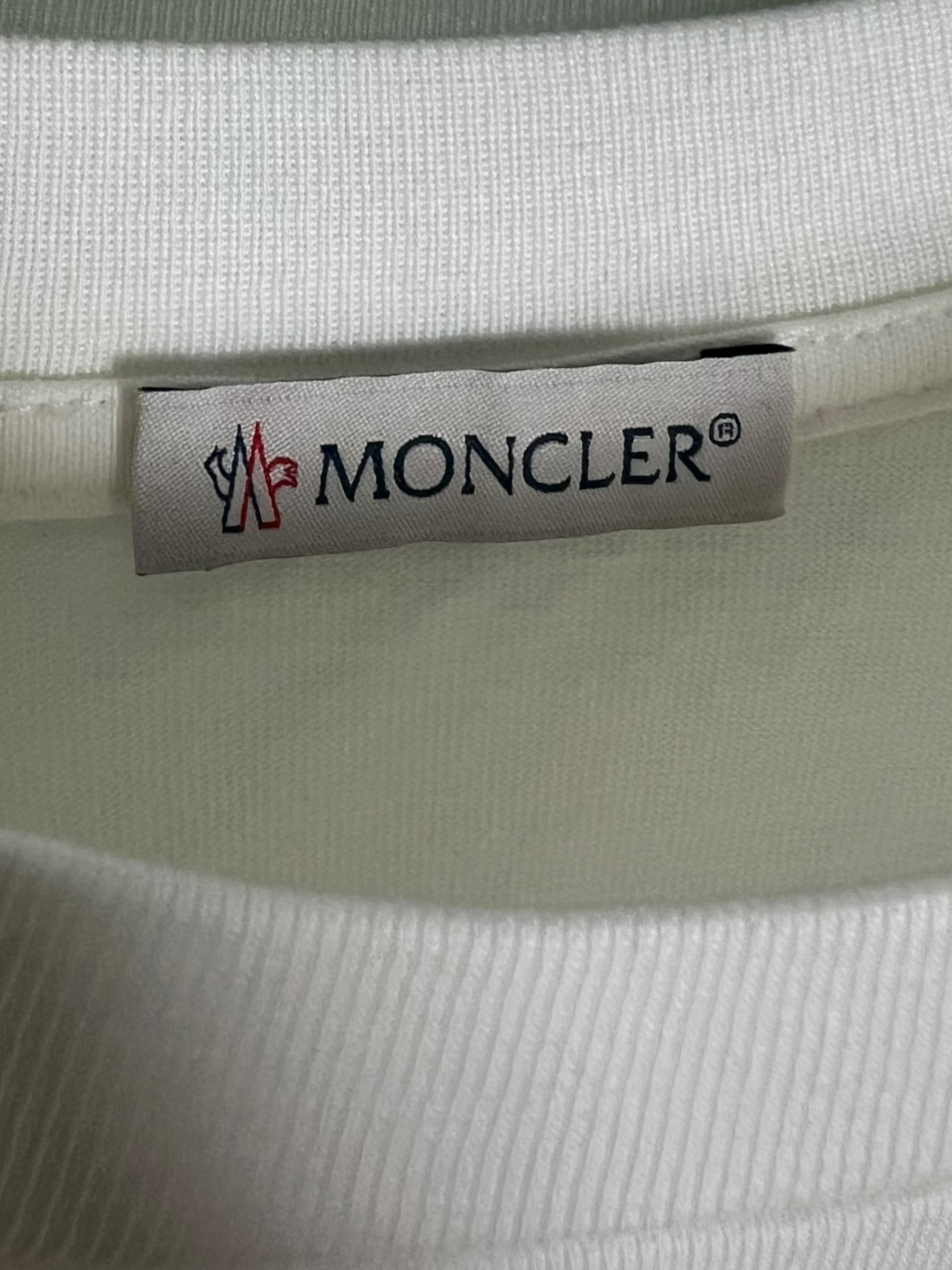 Veste Moncler blanc taille S - Vue 6