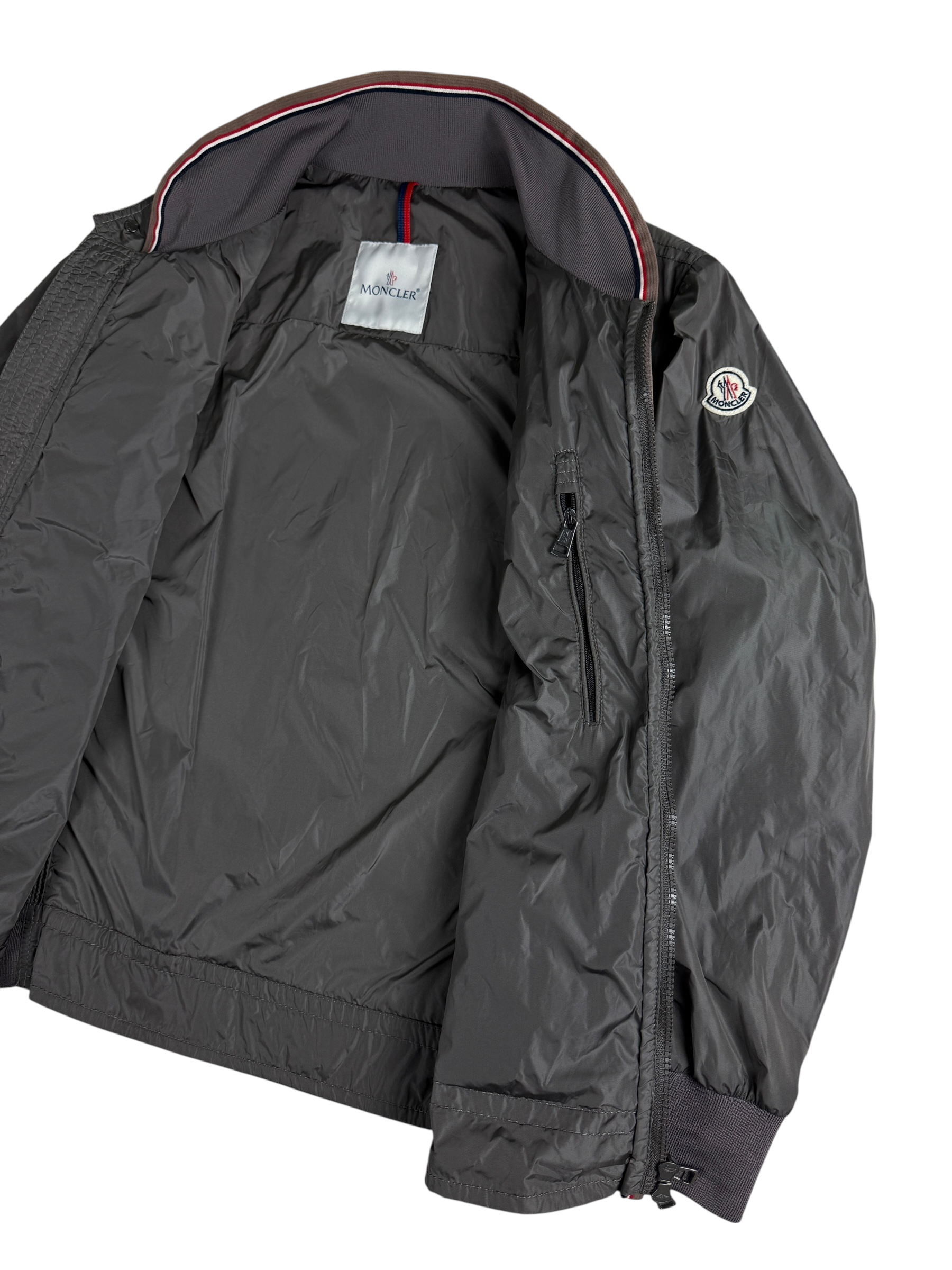 Veste Moncler gris taille 4 - Vue de dos