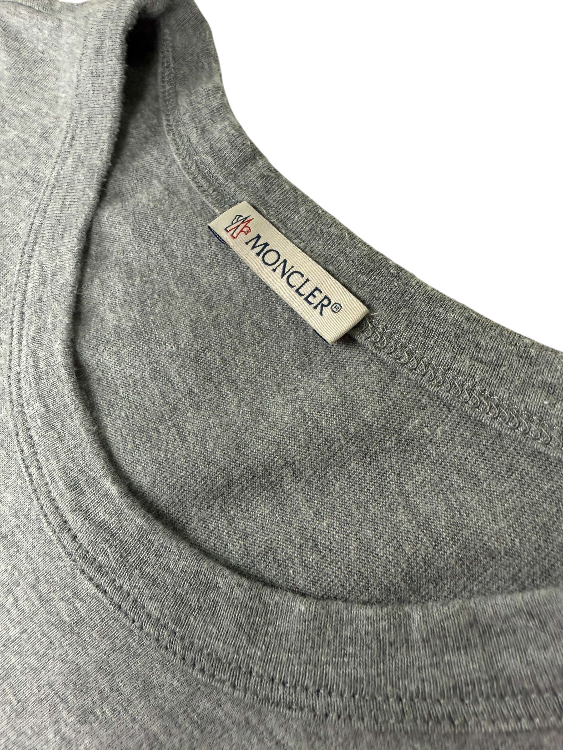 Veste Moncler gris taille S - Vue de dos
