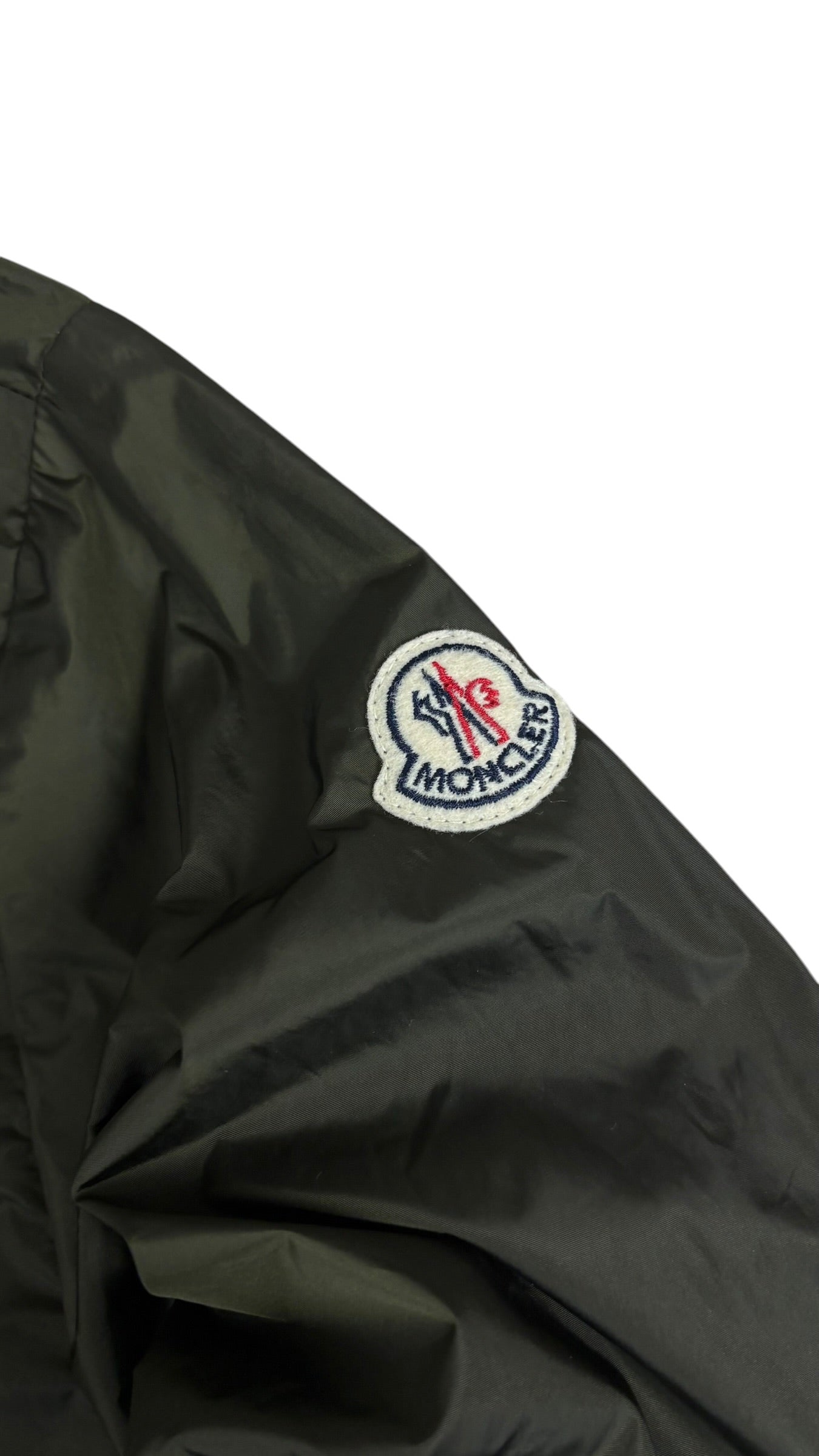 Veste Moncler kaki taille 6 - Vue de dos