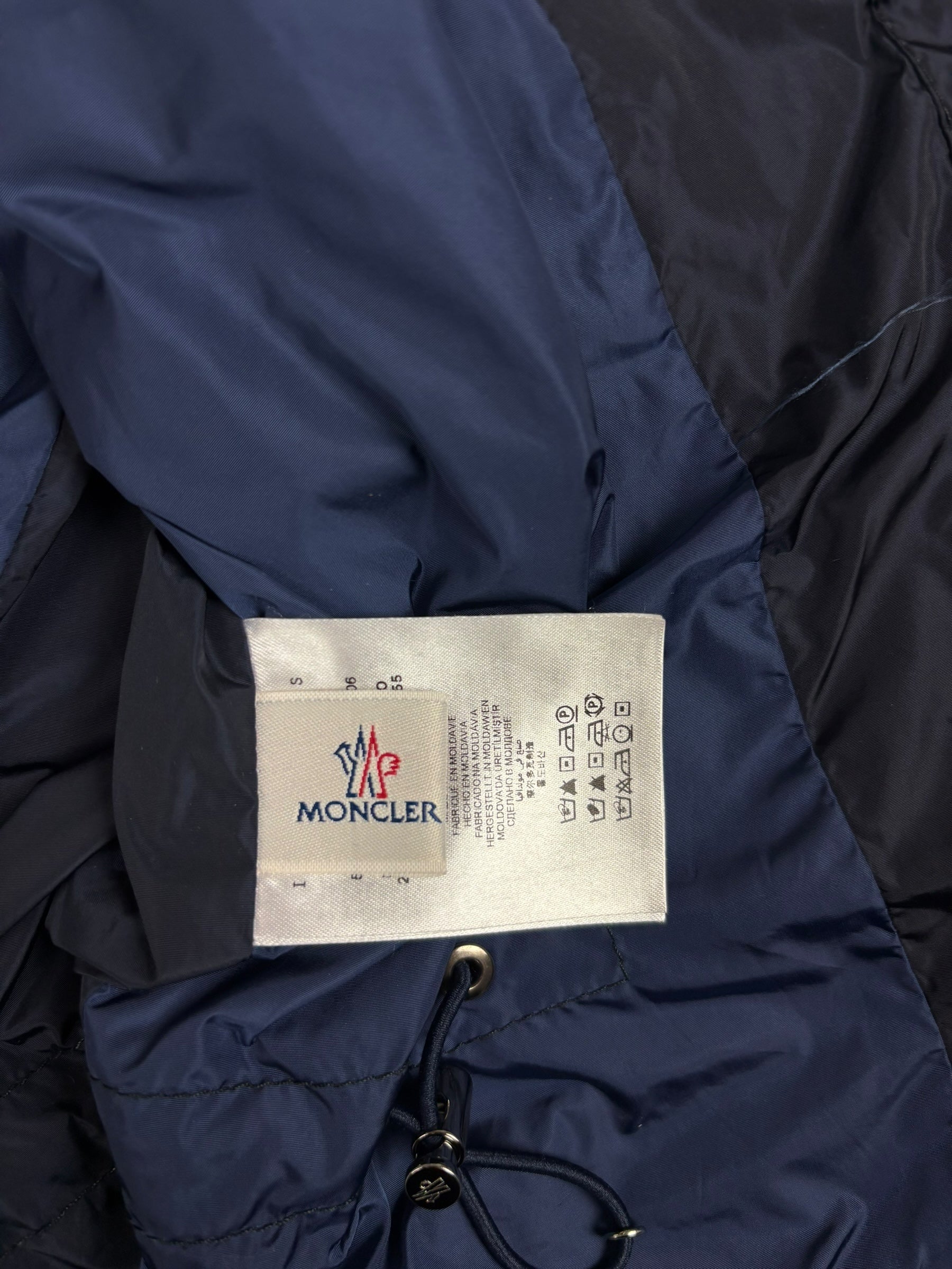 Veste Moncler marine taille 1 - Vue 7