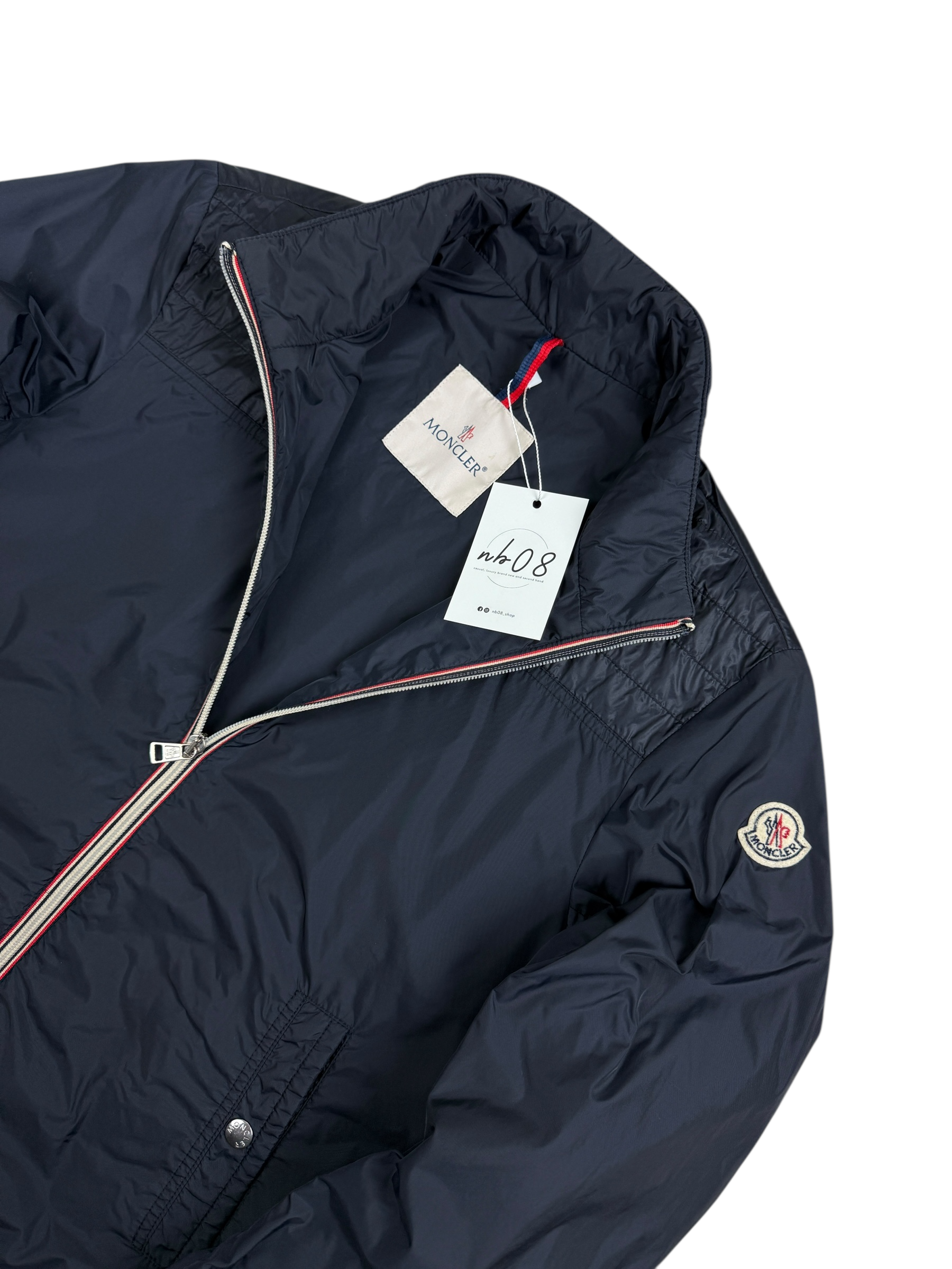 Veste Moncler marine taille 1 - Vue de dos