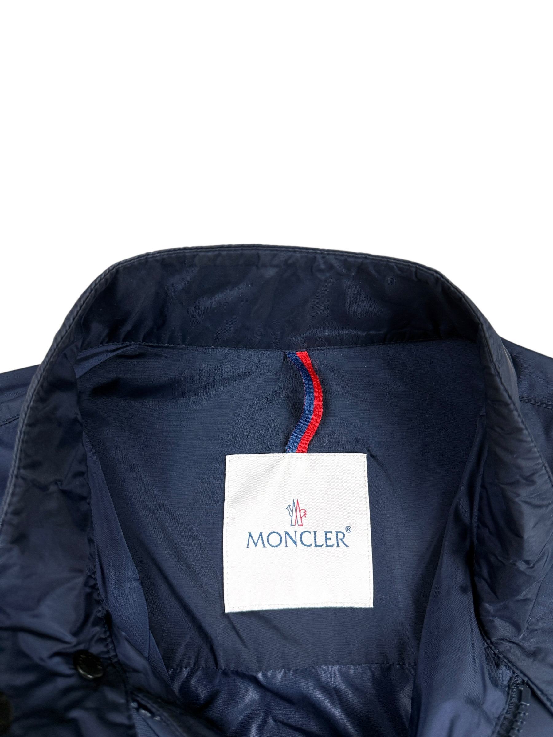 Veste Moncler marine taille 2 - Vue côté