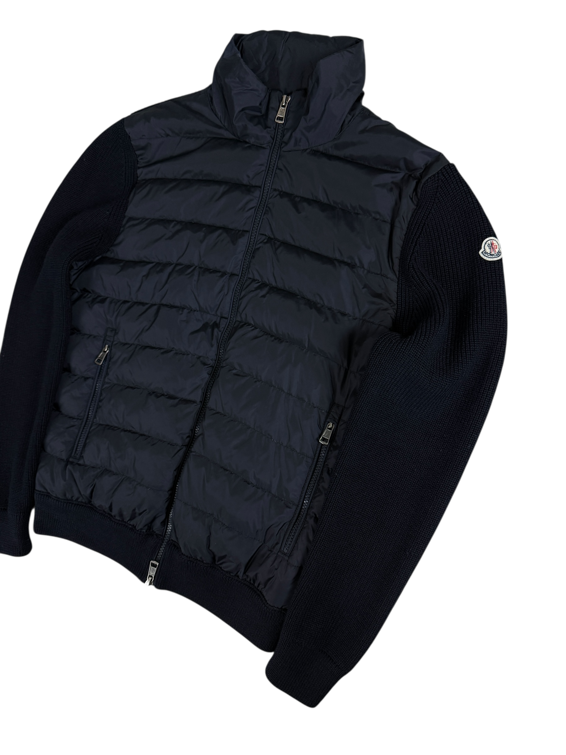 Veste Moncler marine taille M - Vue de dos