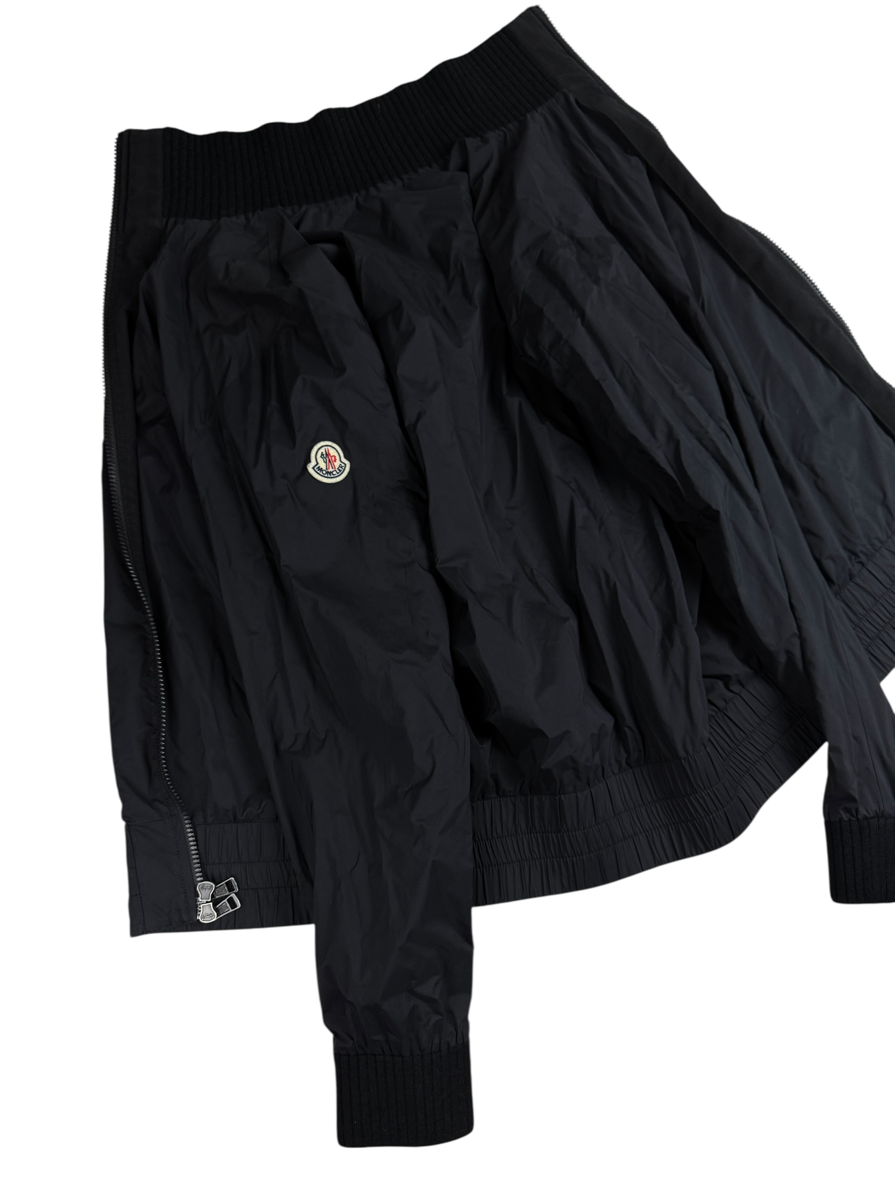 Veste Moncler noir taille M - Détail