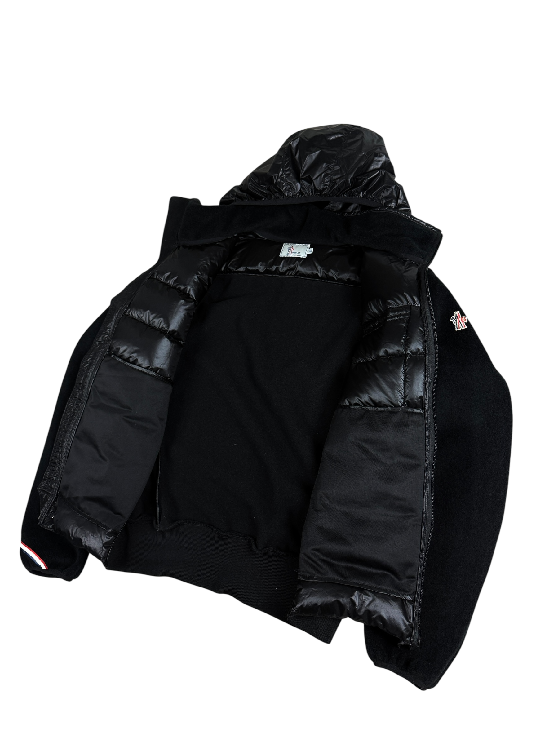 Veste Moncler noir taille M - Vue côté