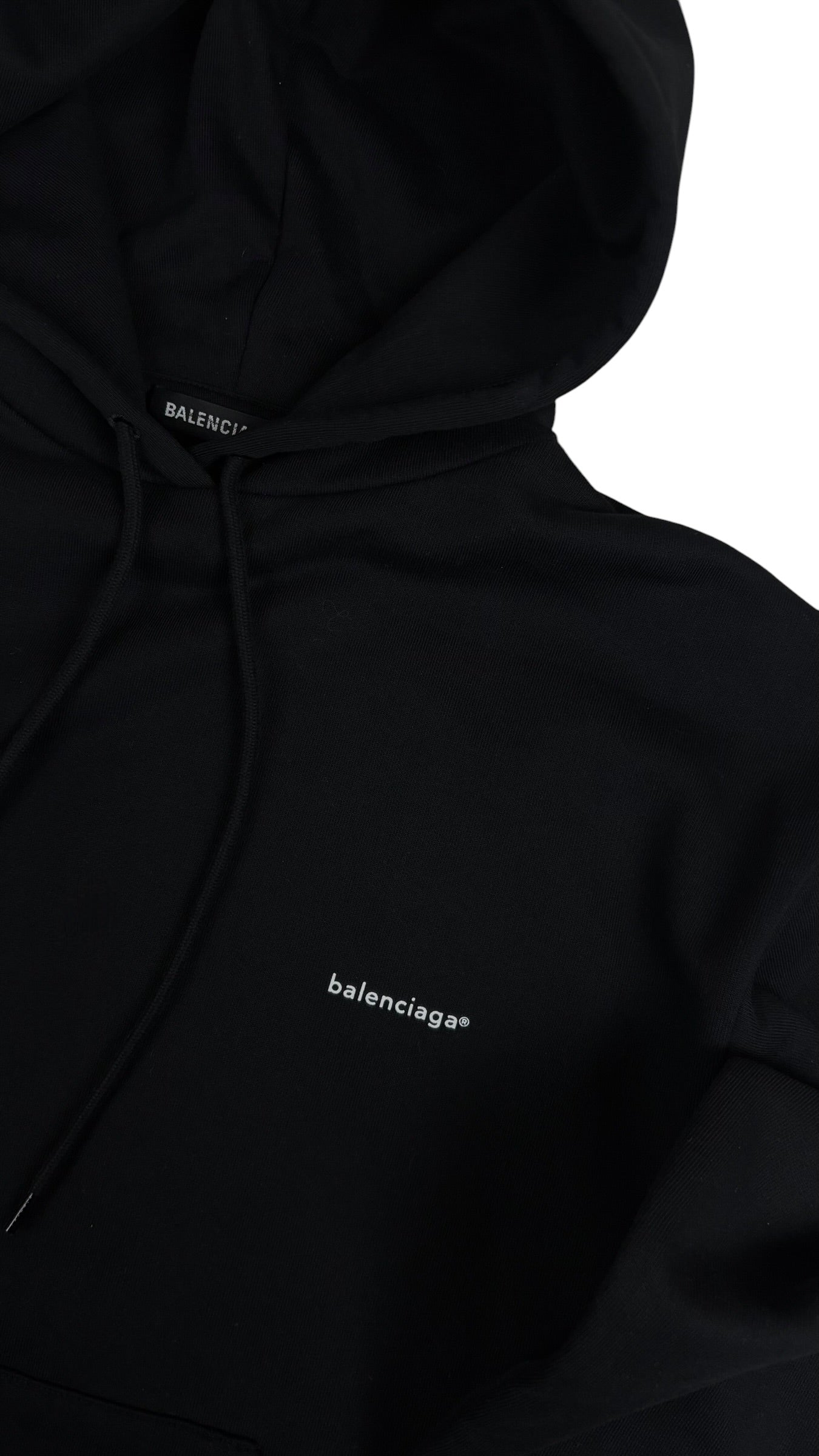 Hoodie sweat Balenciaga noir taille XS - vue 2/4