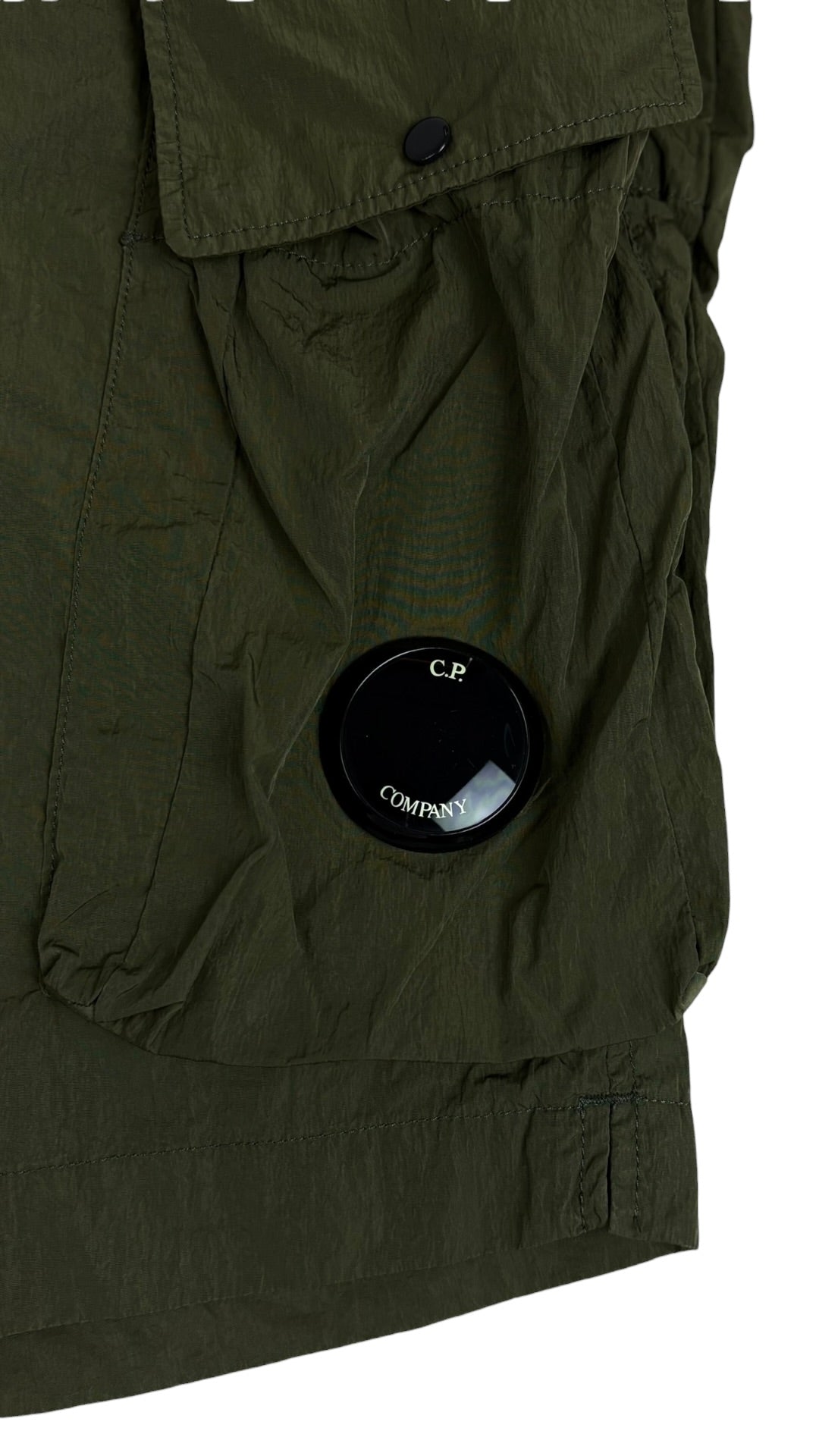 Short de Bain C.P Company kaki taille 44 - Détail