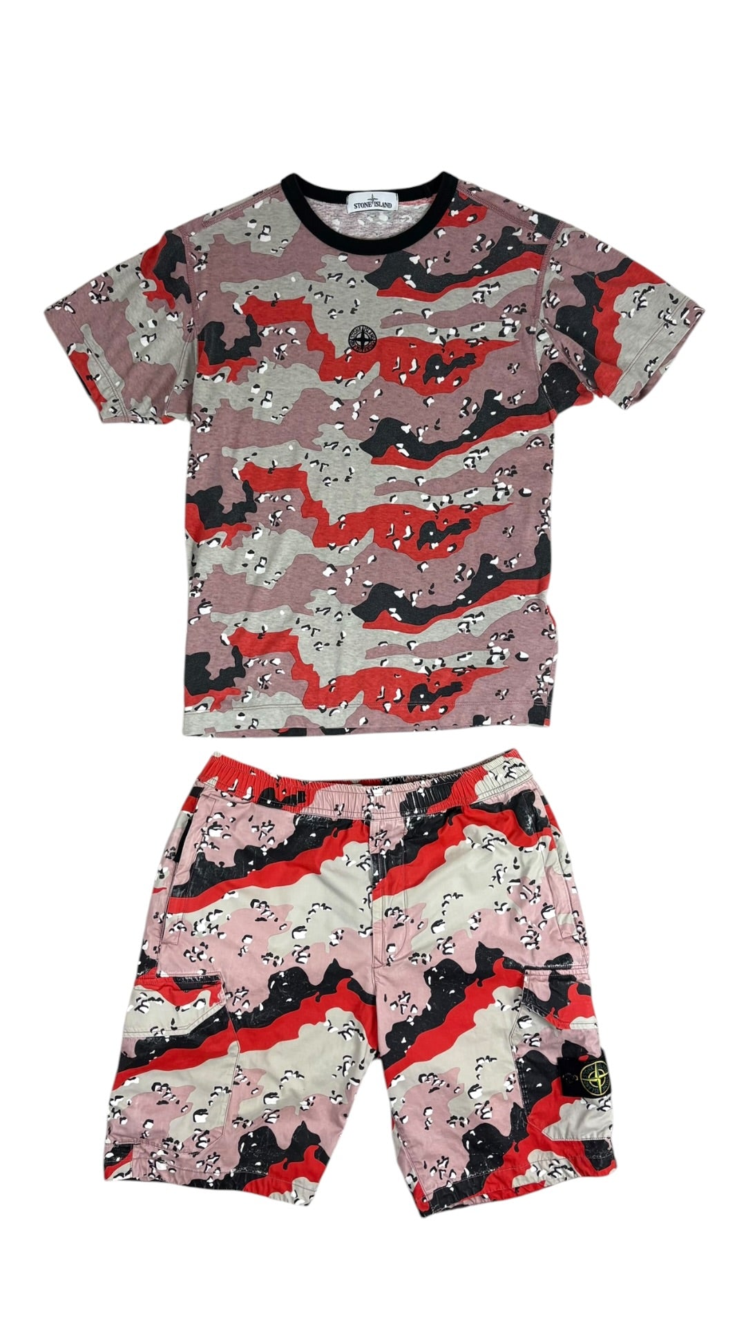 Ensemble Stone Island camouflage taille M - Vue de face
