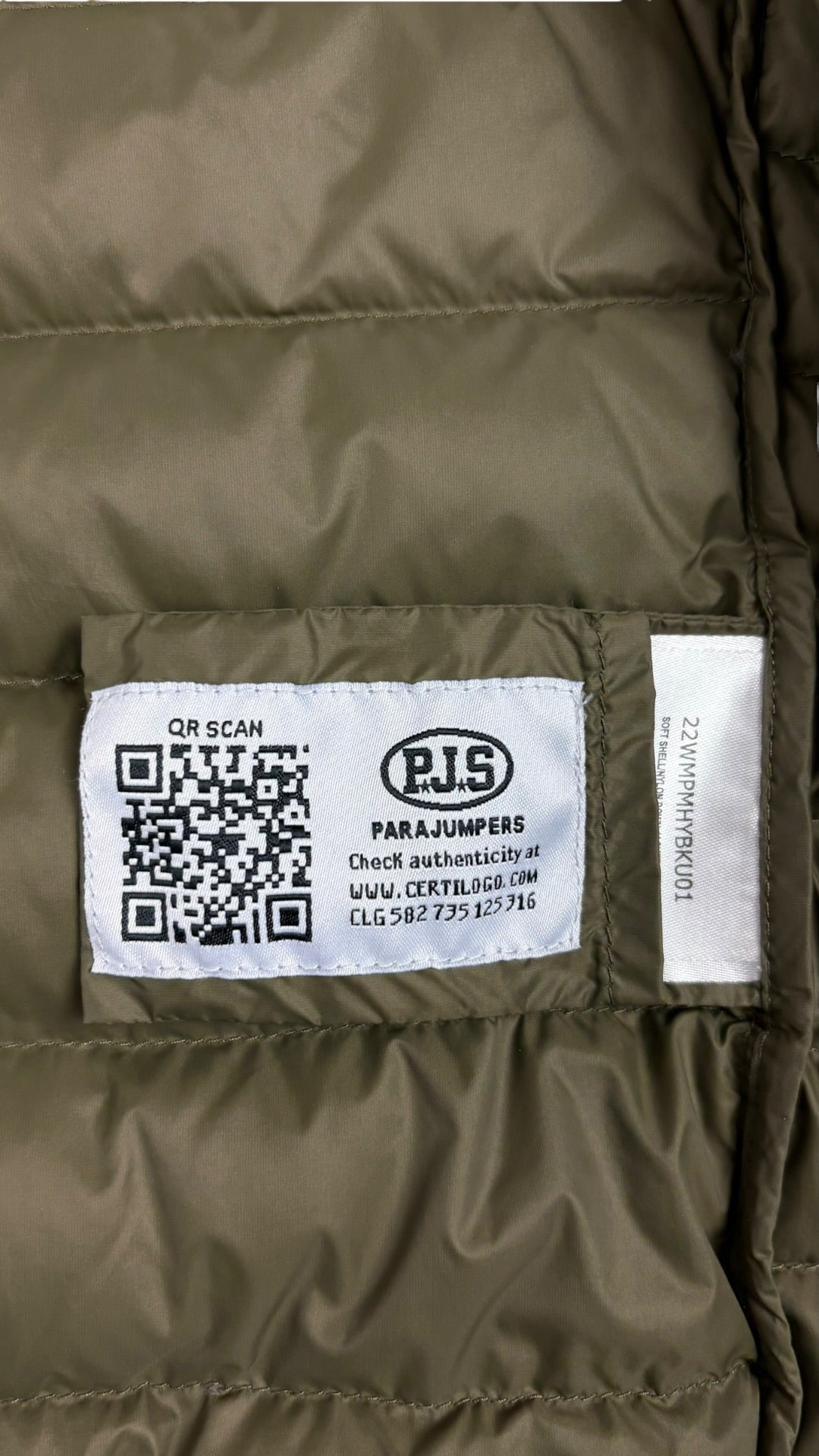 Veste Hybride Parajumpers Kegen Up kaki taille S - Vue 6
