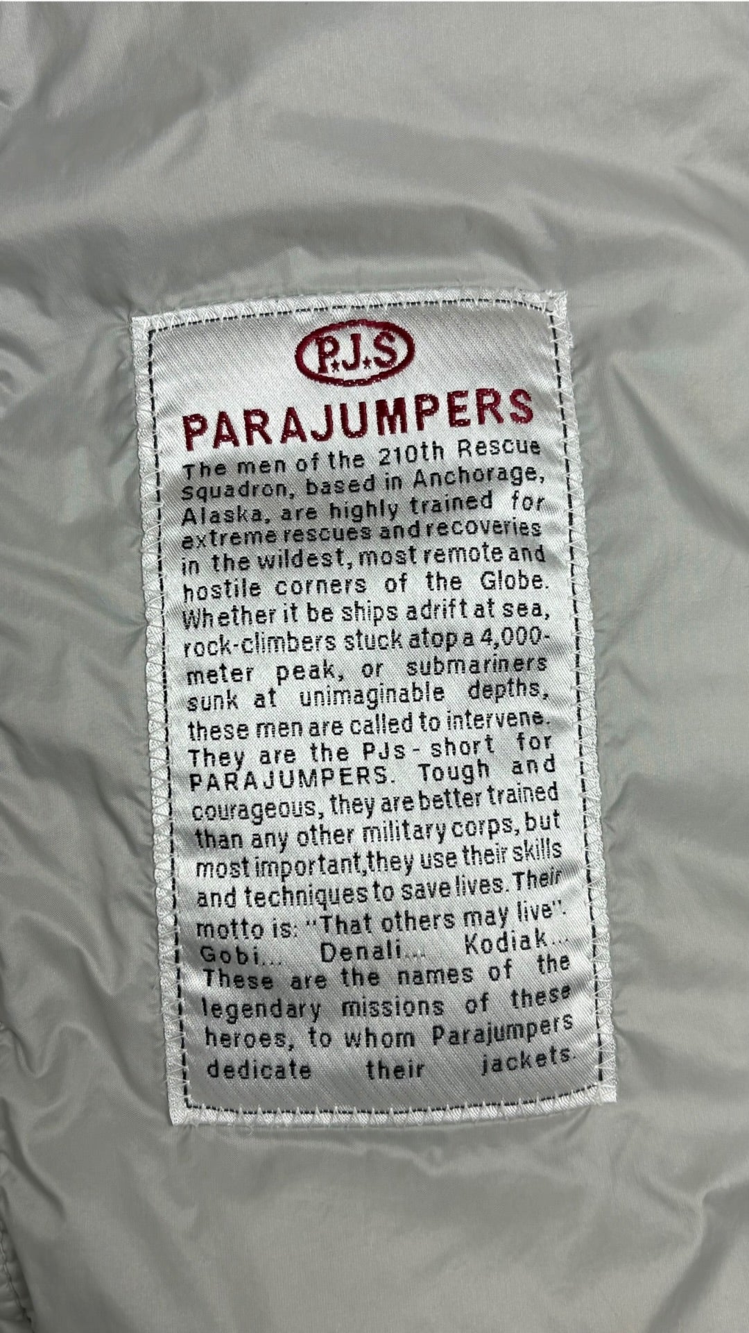 Veste Hybride Parajumpers Jayden Warm Up gris taille L - Vue côté
