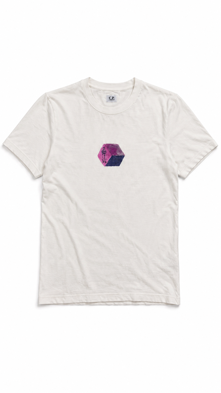 T-shirt C.P Company blanc taille M - vue 1/4
