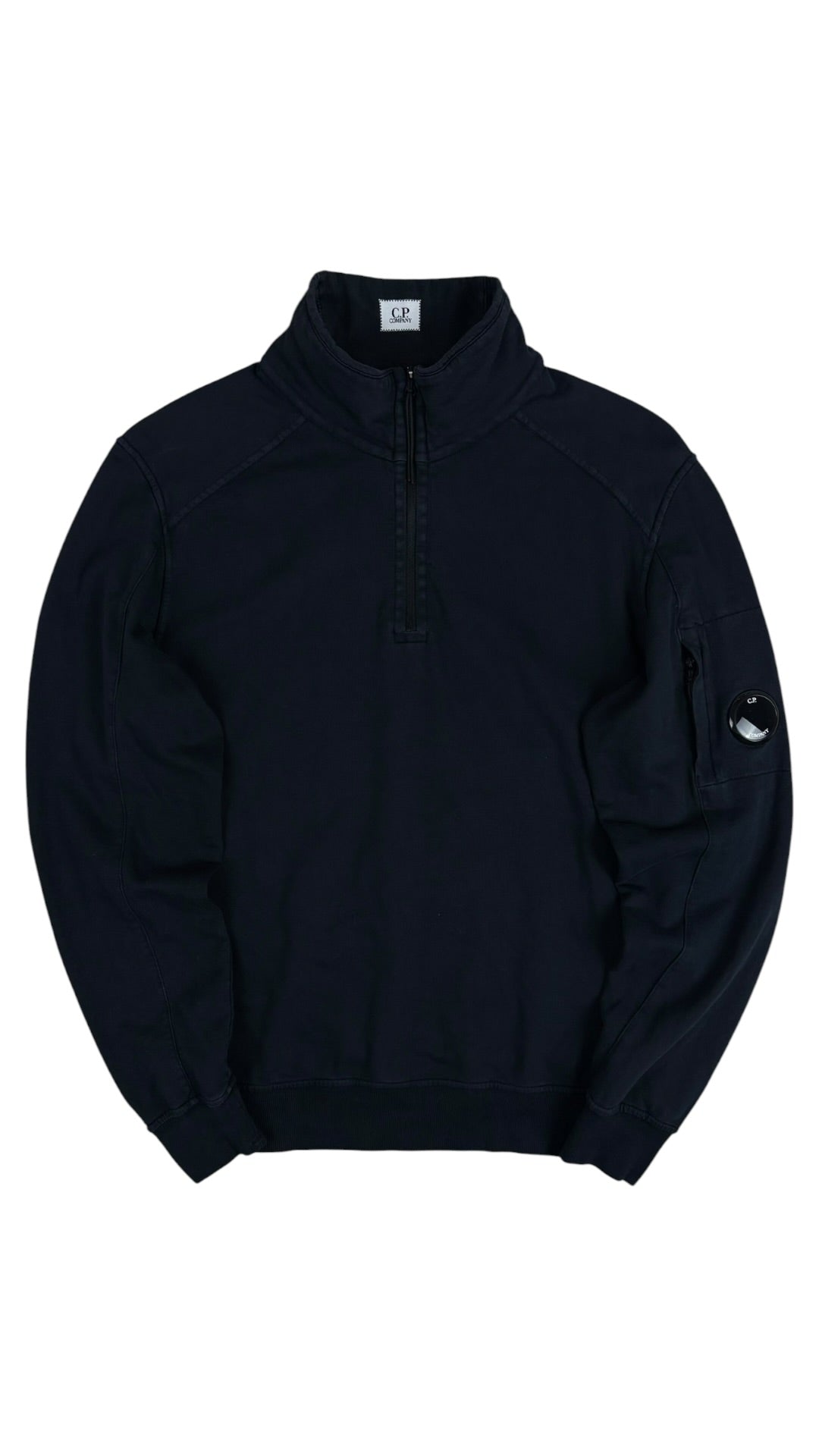 Pull Carzip C.P Company marine taille S - Vue de face