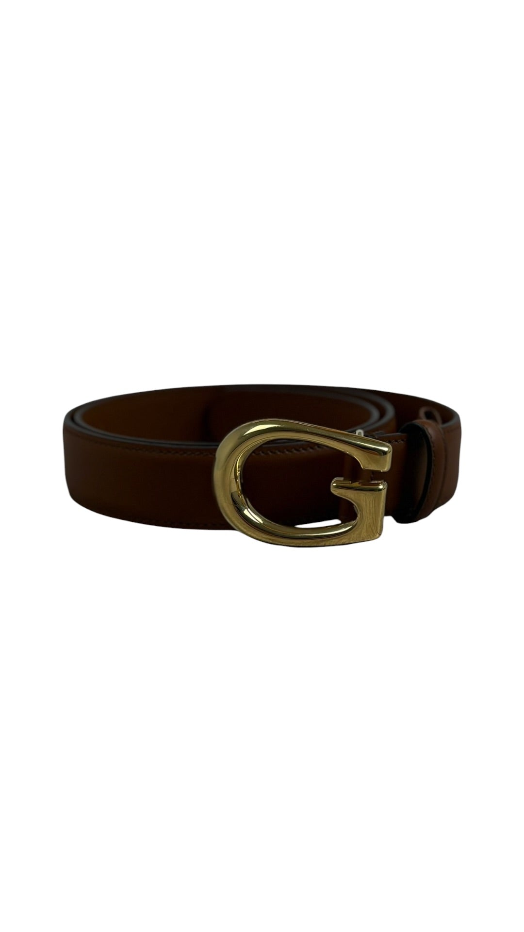 Ceinture Gucci marron cuir 100 cm - vue 1/4