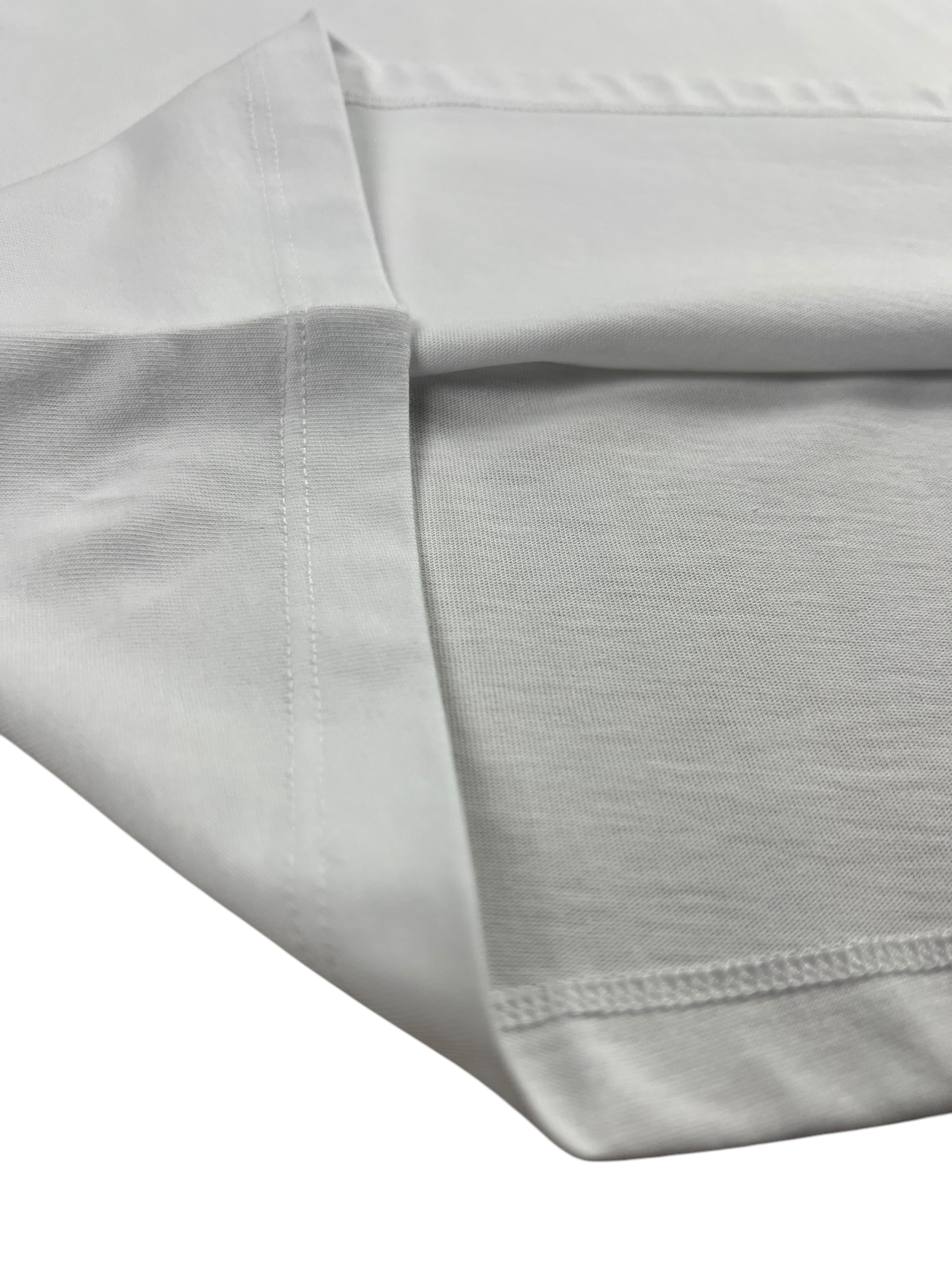 Veste NB08 SHOP blanc taille XXL - Logo et étiquette