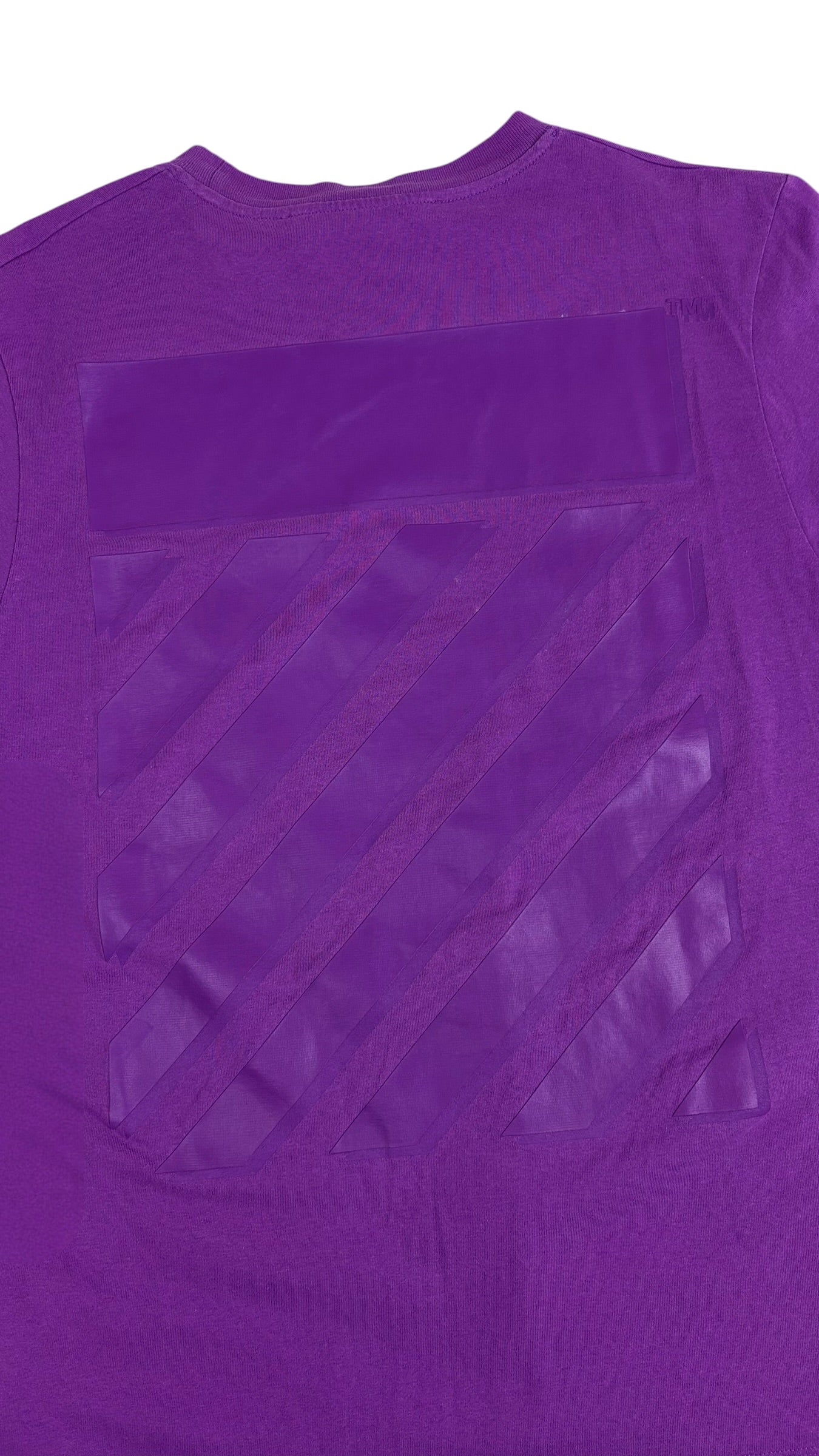 Veste Off White violet taille M - Détail