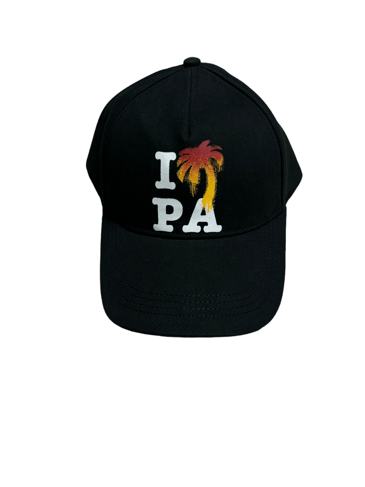 Casquette Palm Angels noir taille UNI, vue de dos — vue 2