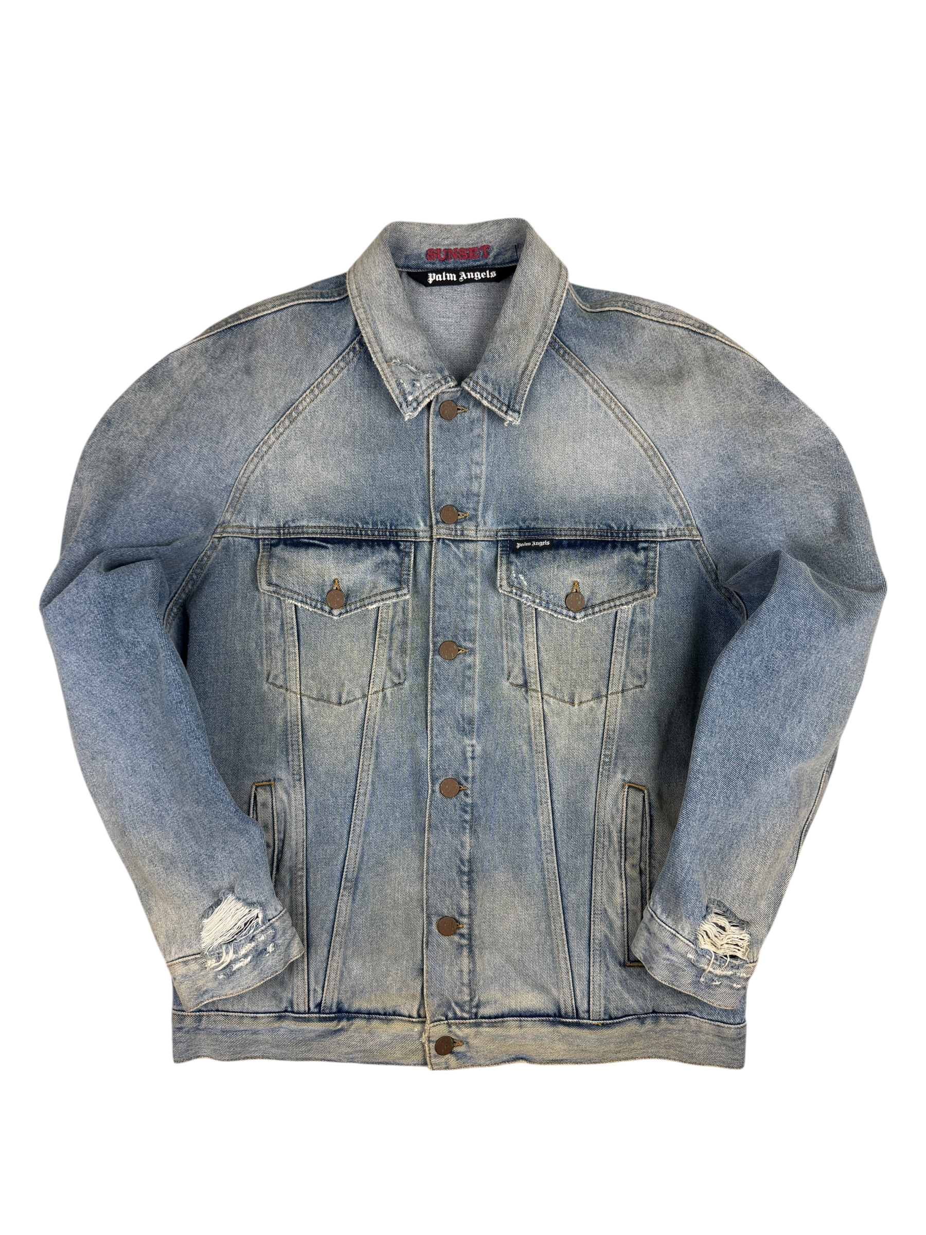 Veste Palm Angels bleu taille S - Vue de dos