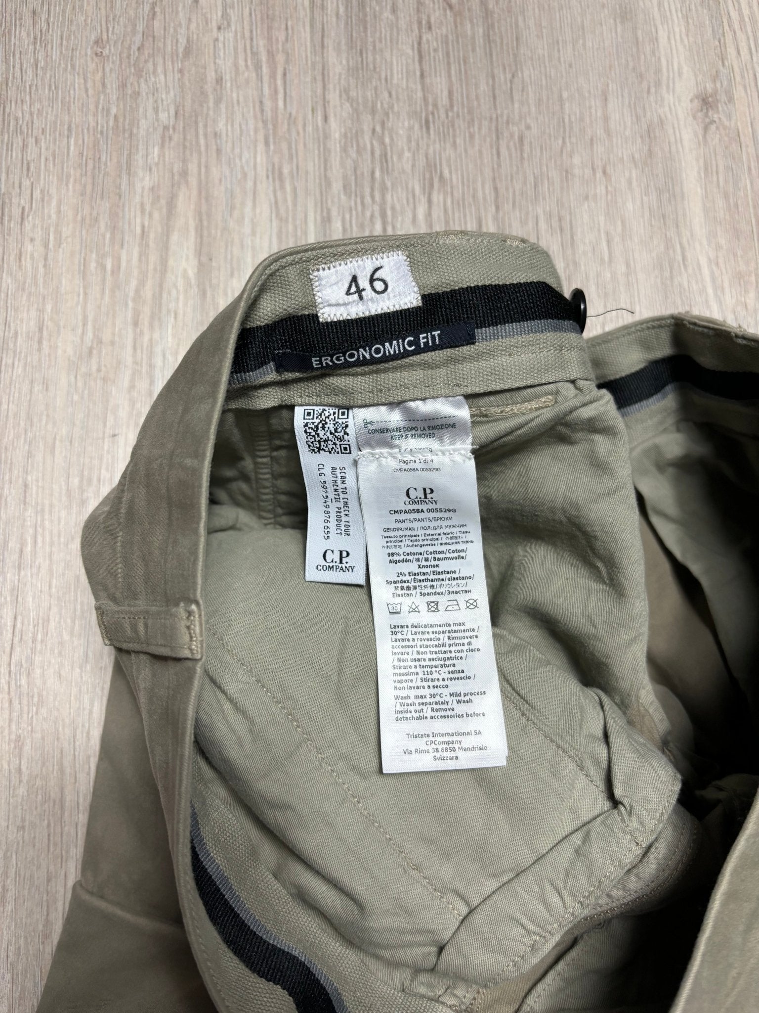PANTALON CARGO C.P COMPANY - NB08 SHOP