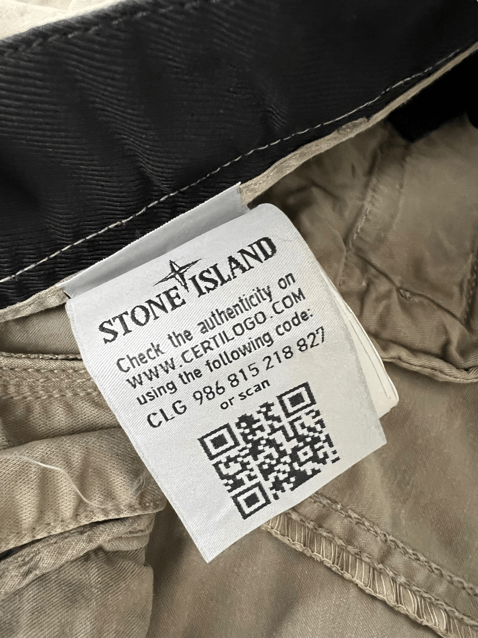 PANTALON CARGO STONE ISLAND - NB08 SHOP