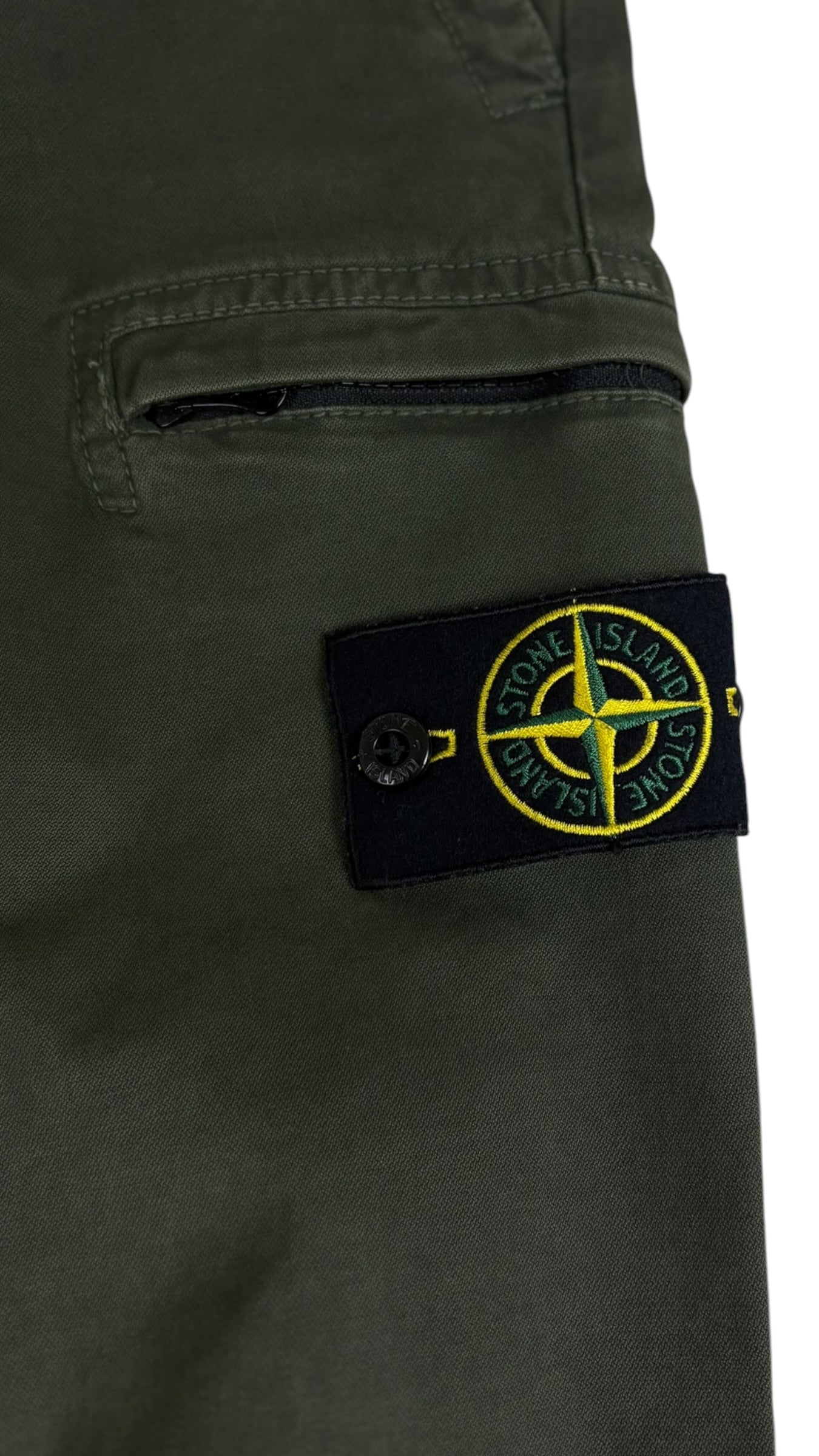 Pantalon Cargo Stone Island kaki taille W29 - vue 3/5