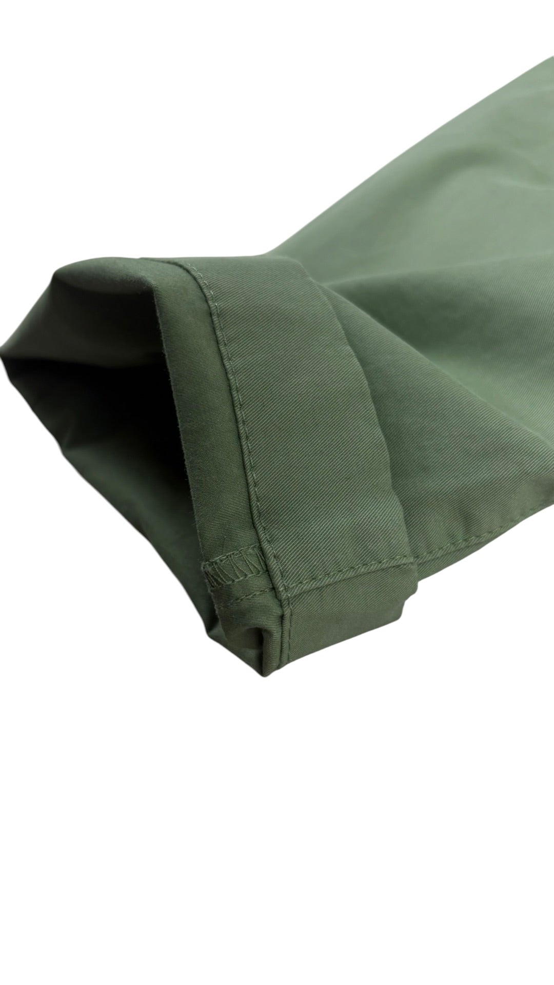Pantalon cargo Stone Island kaki W33 reconditionné - logo | Authentique NB08
