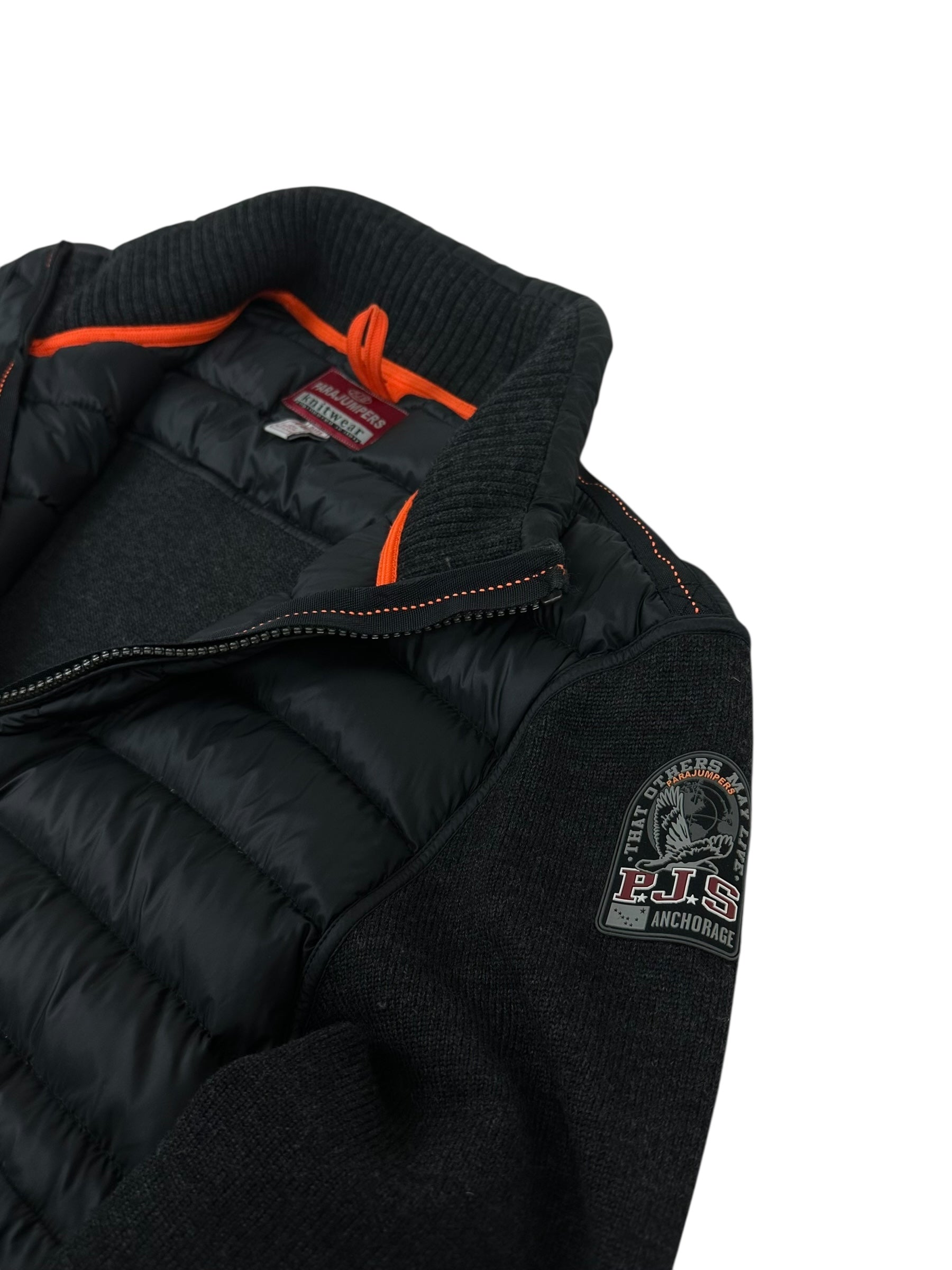 Cardigan Parajumpers gris taille XXL - Vue de dos