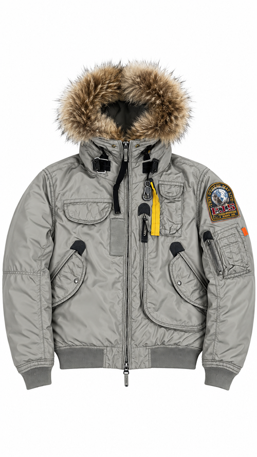 Doudoune Bomber Parajumpers Gobi - Gris - Taille M