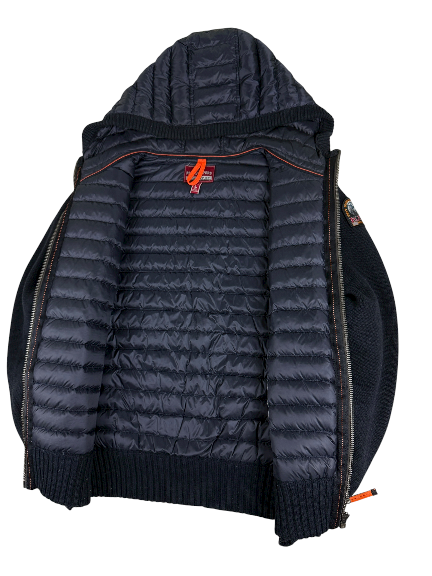 Doudoune Parajumpers marine taille L - Vue de dos