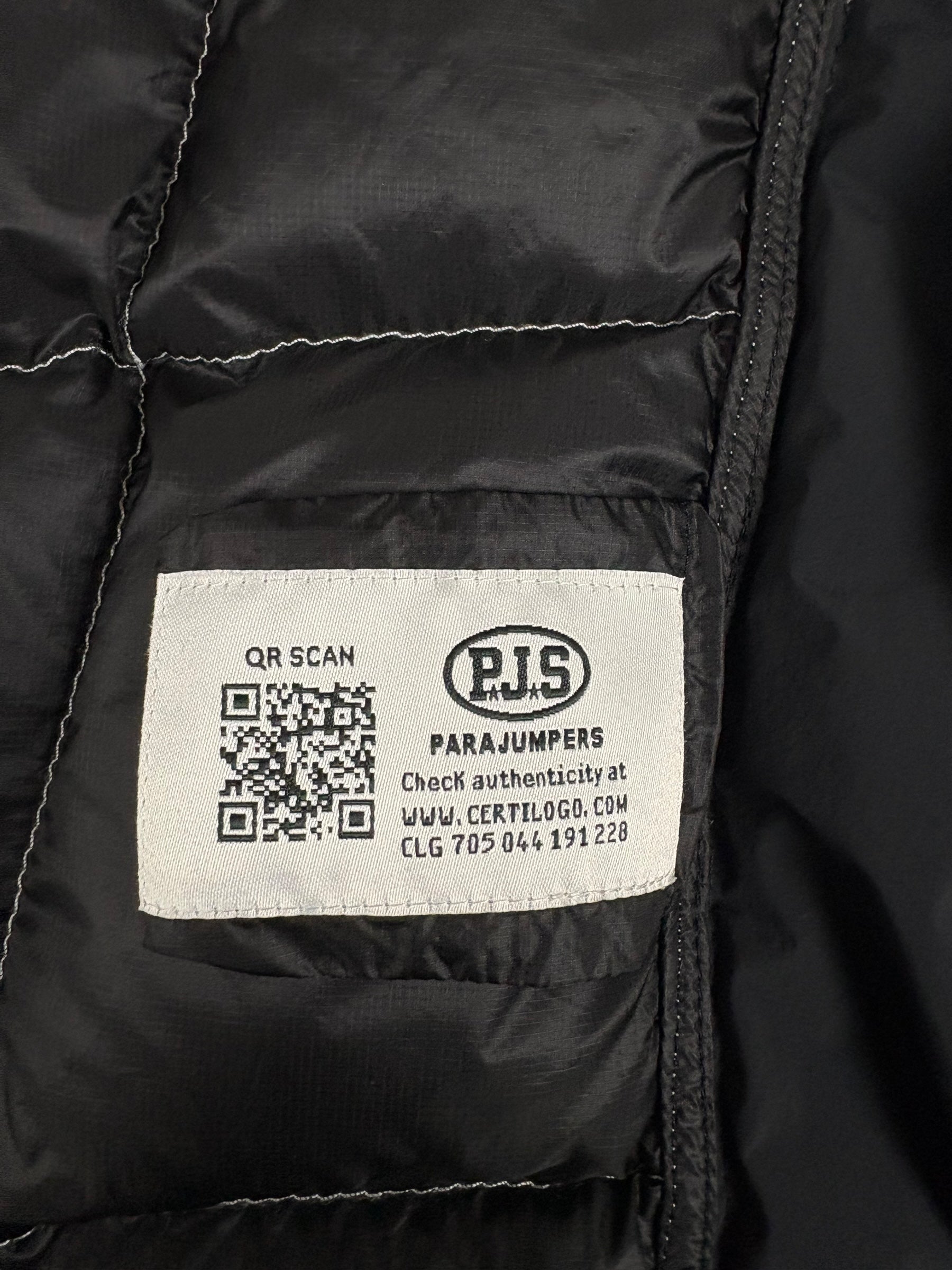 Doudoune Parajumpers noir / gris taille M - Vue 6