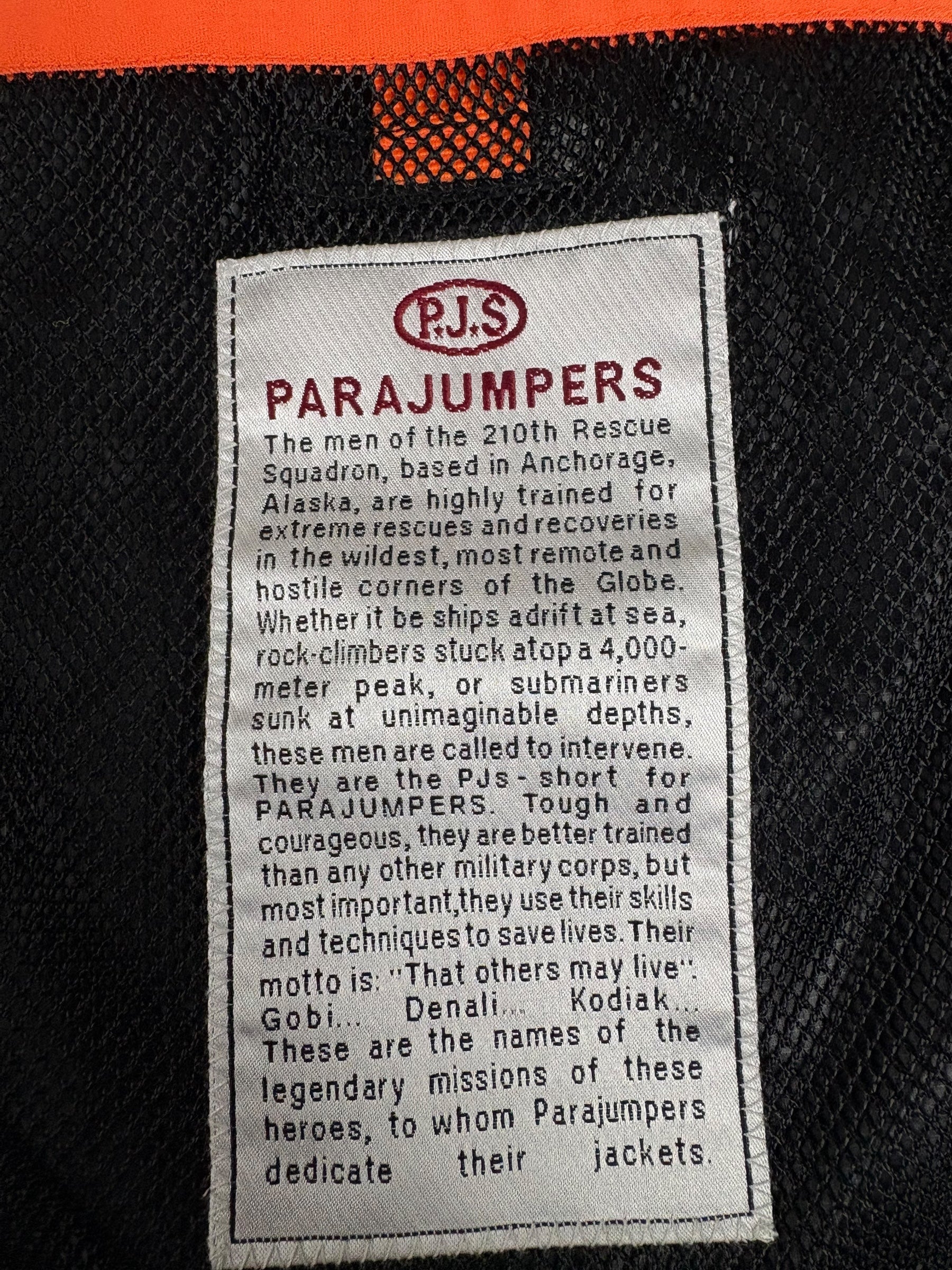 Doudoune Parajumpers noir / gris taille M - Vue côté