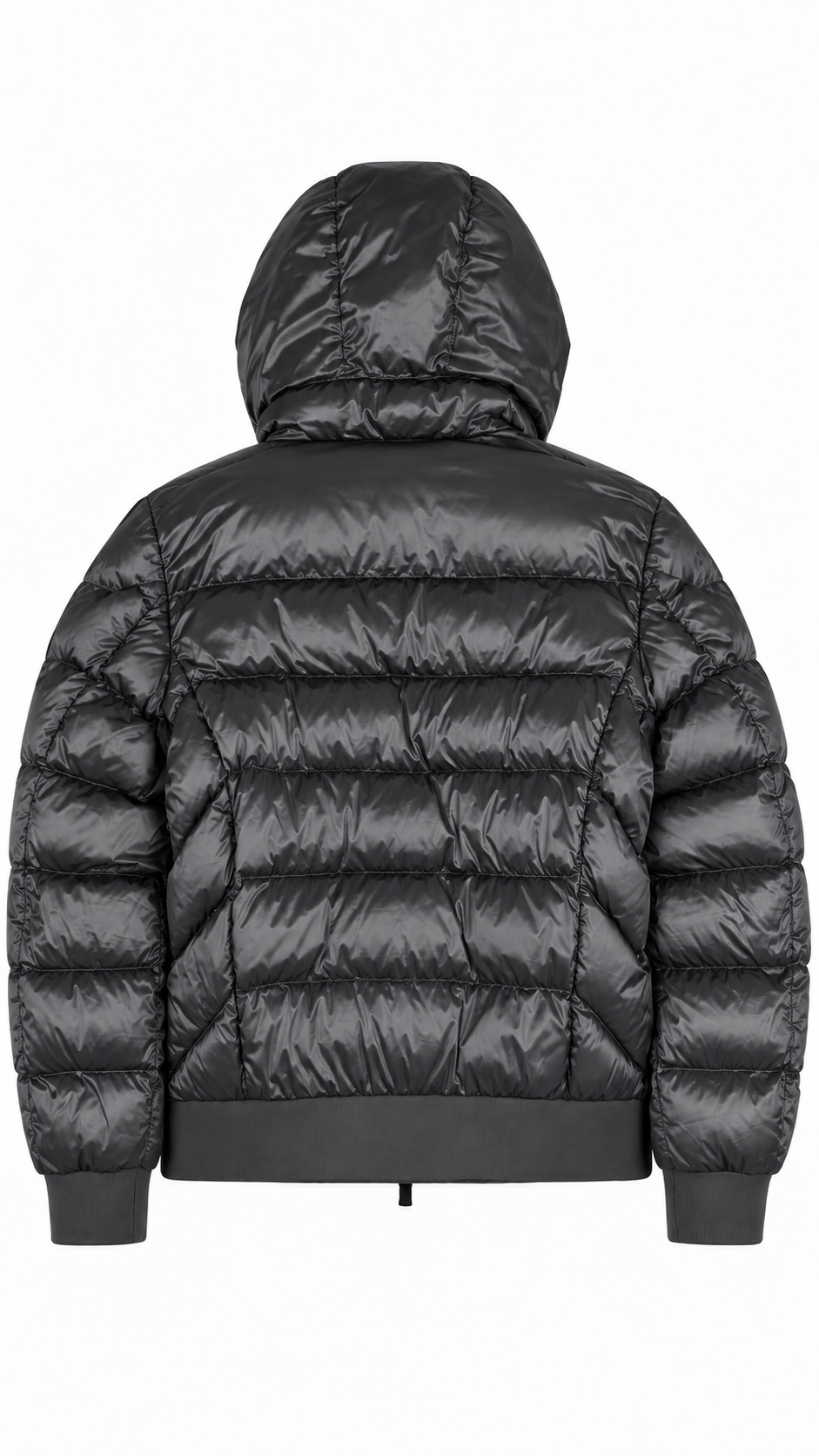 Doudoune Parajumpers Sheen à Capuche gris, vue de dos — vue 2